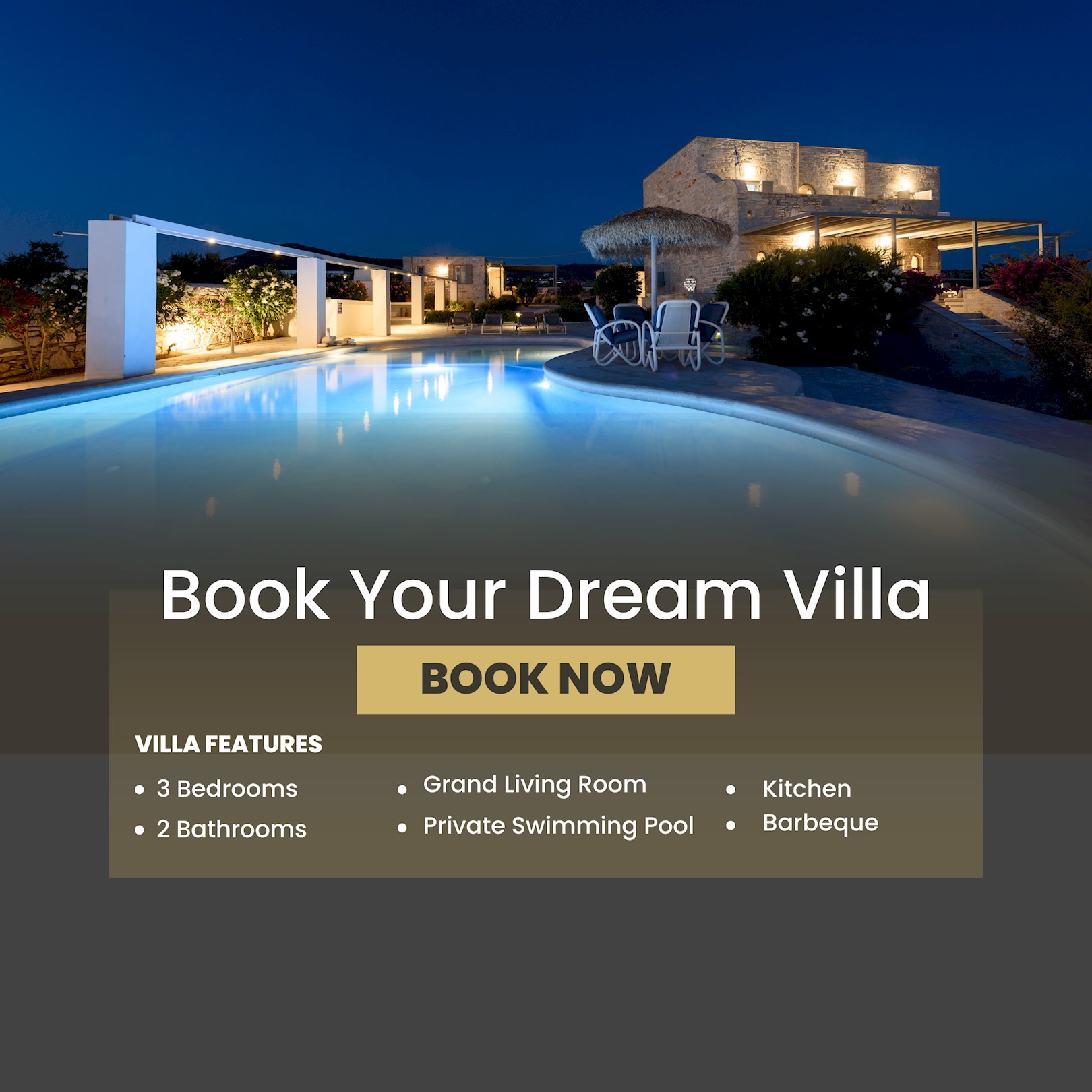 Quality Brand Villa | Princess Retreat in Paros