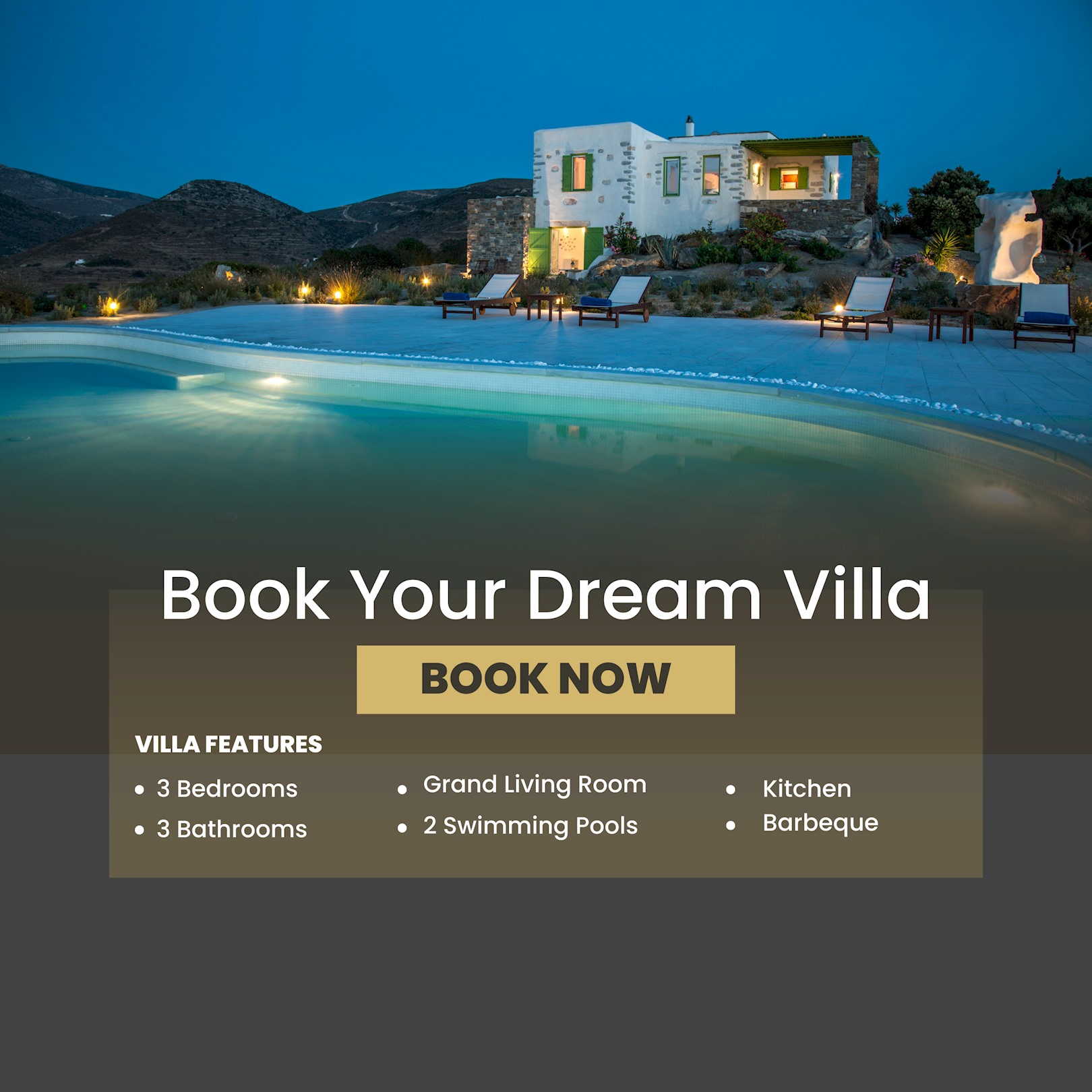 Quality Brand Villas Sea la Vie Prive Villa Paros