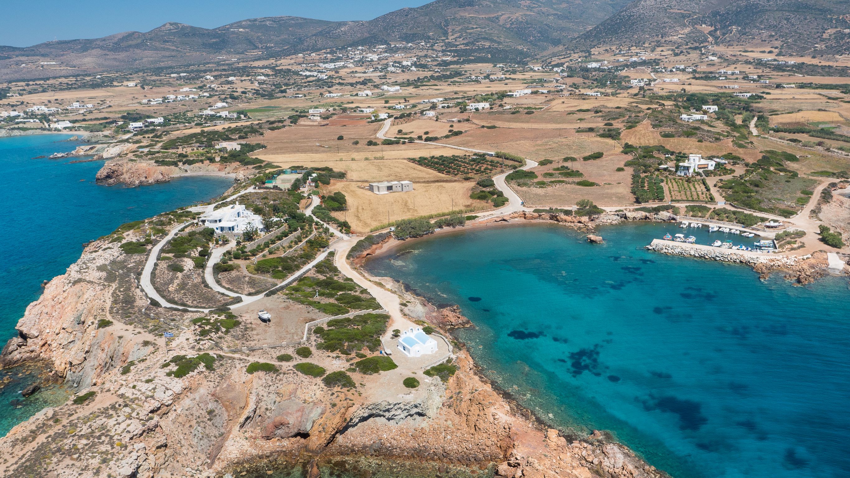 Majestic Paros Summer Martineli Estate. Private Beach Cape!