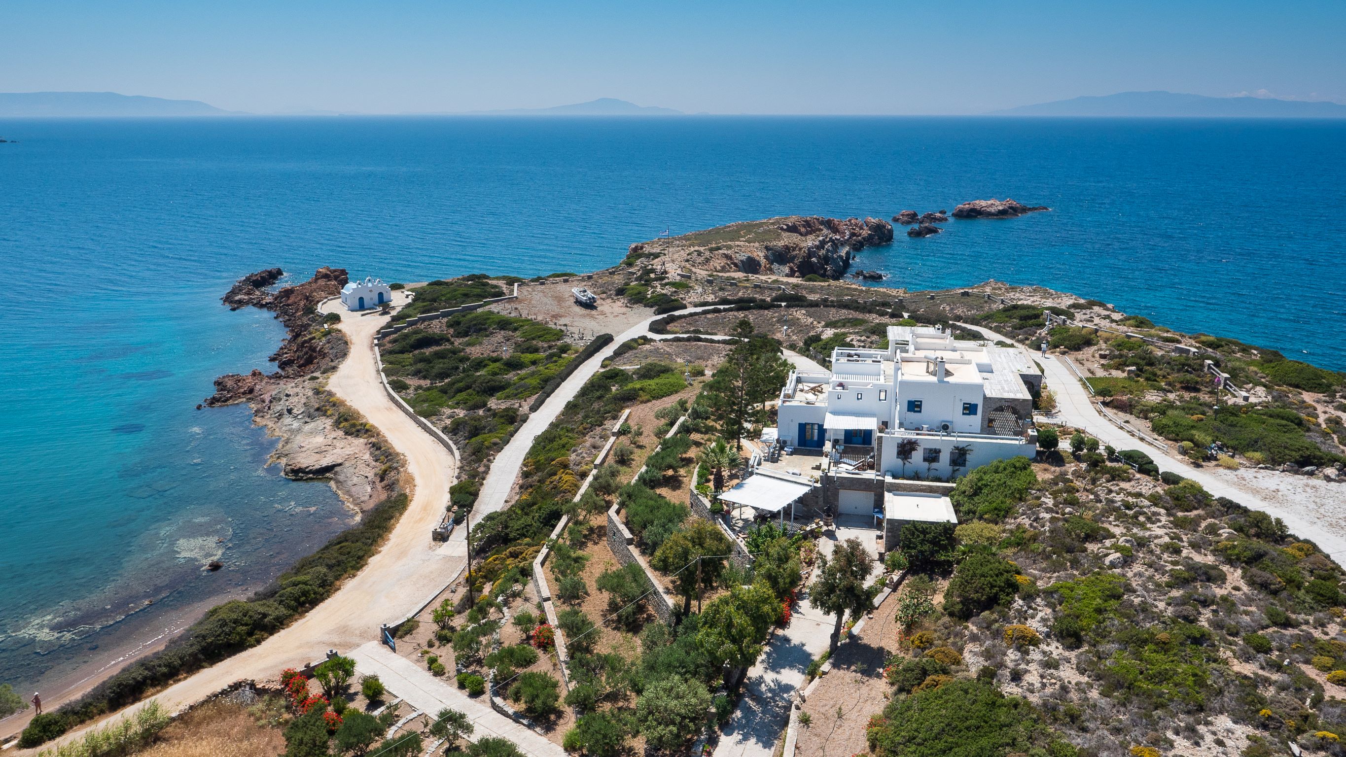 Majestic Paros Summer Martineli Estate. Private Beach Cape!