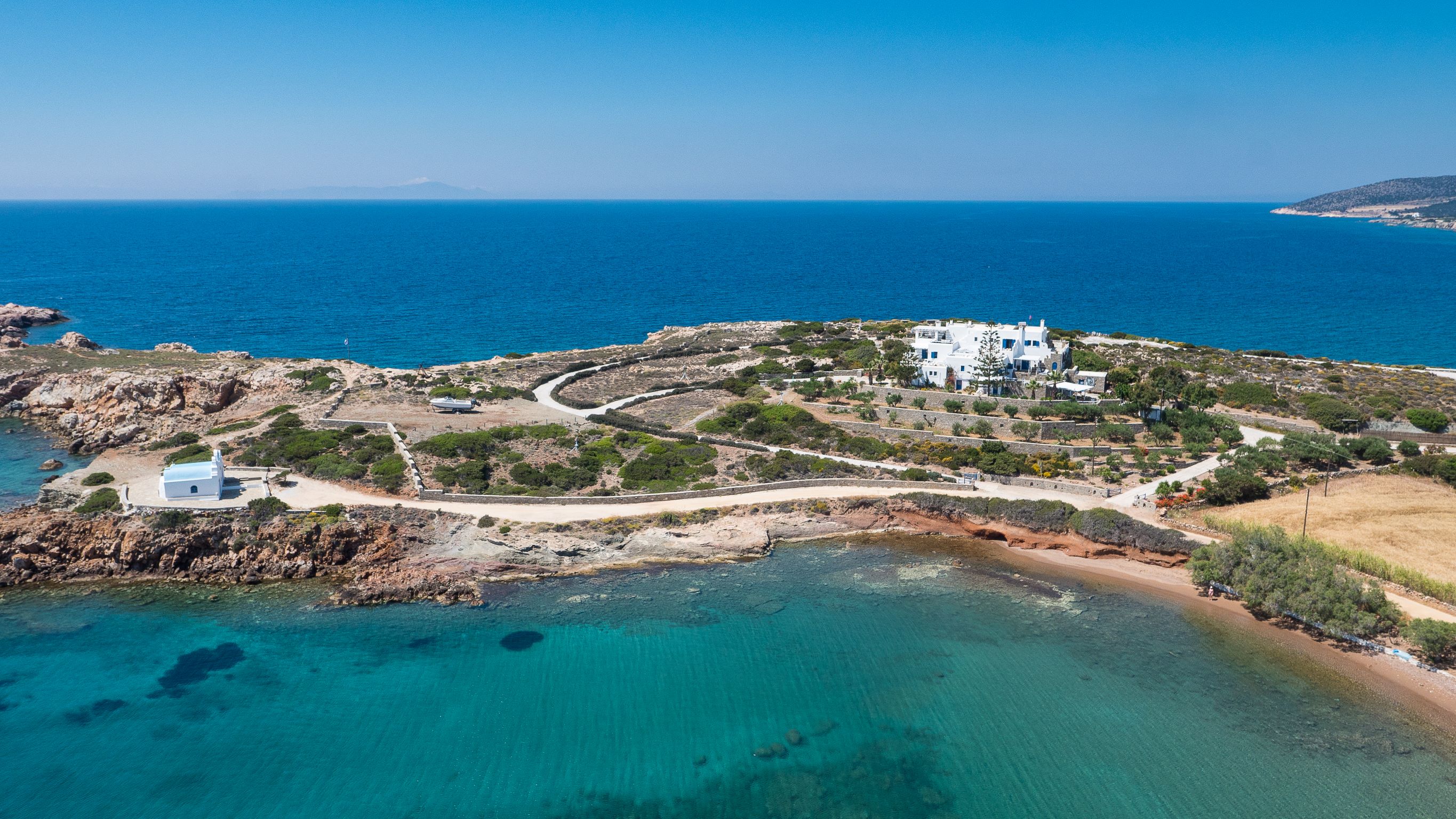 Majestic Paros Summer Martineli Estate. Private Beach Cape!