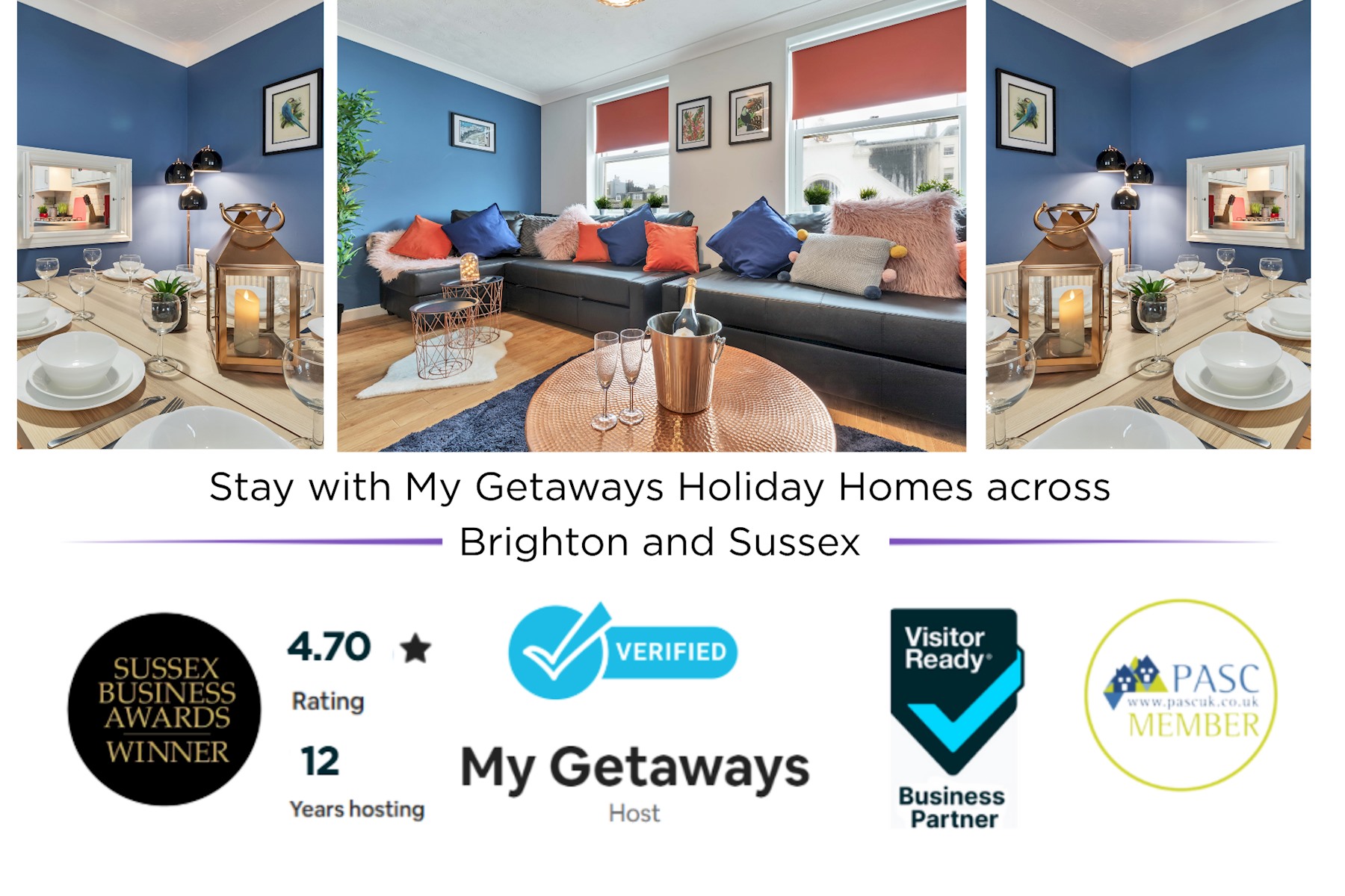 View Seabright Townhouse | By My Getaways | Parking in 18 Bristol Road, Brighton BN2 1AP Seabright Townhouse | By My Getaways | Parking in 18 Bristol Road, Brighton BN2 1AP - Property image 2 - VivreStays
