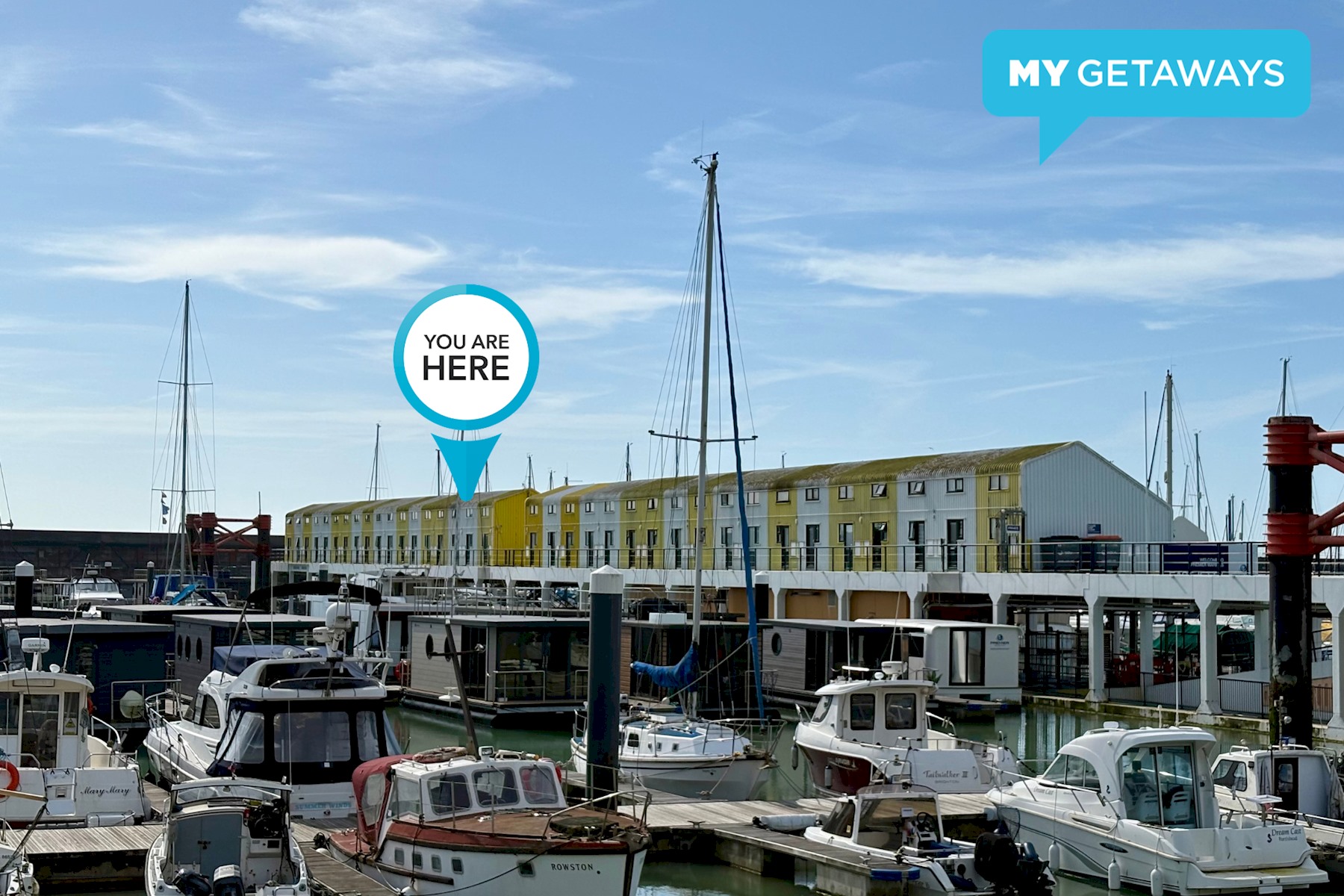 On the Water 3  A One-of-a-Kind Stay | Free Parking | By My Getaways in 54 Eastern Concourse, Brighton Marina Village, Brighton BN2 5UQ - Property image 5 - VivreStays