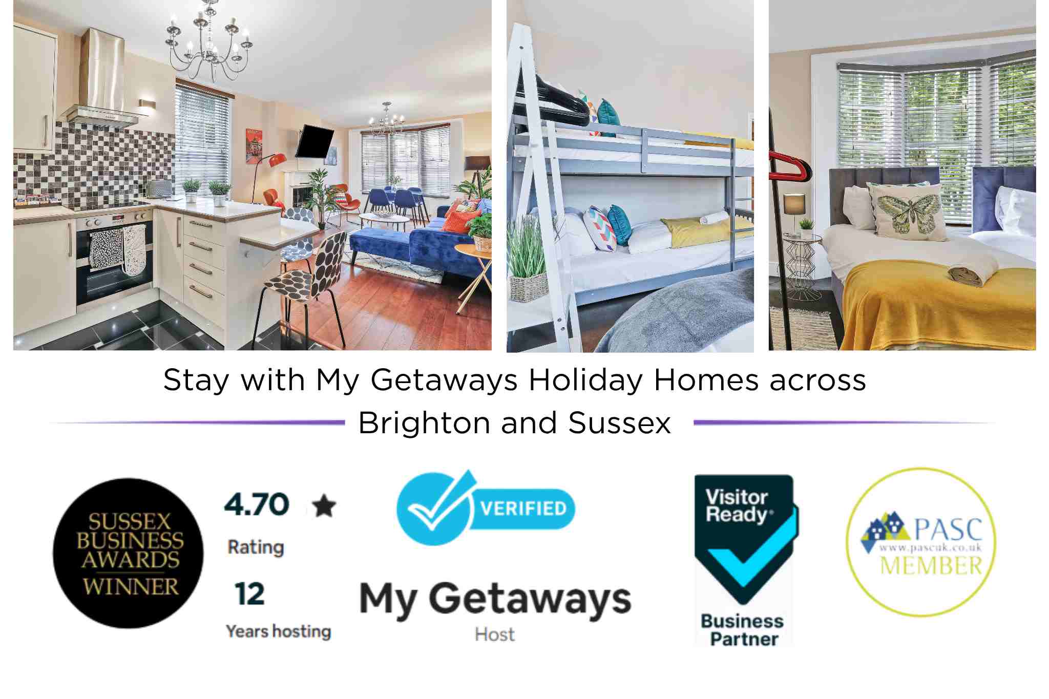 View Central Lanes Pad | By My Getaways | Free parking for one car in Flat 2, 22a East Street Brighton BN1 1HL Central Lanes Pad | By My Getaways | Free parking for one car in Flat 2, 22a East Street Brighton BN1 1HL - Property image 2 - VivreStays