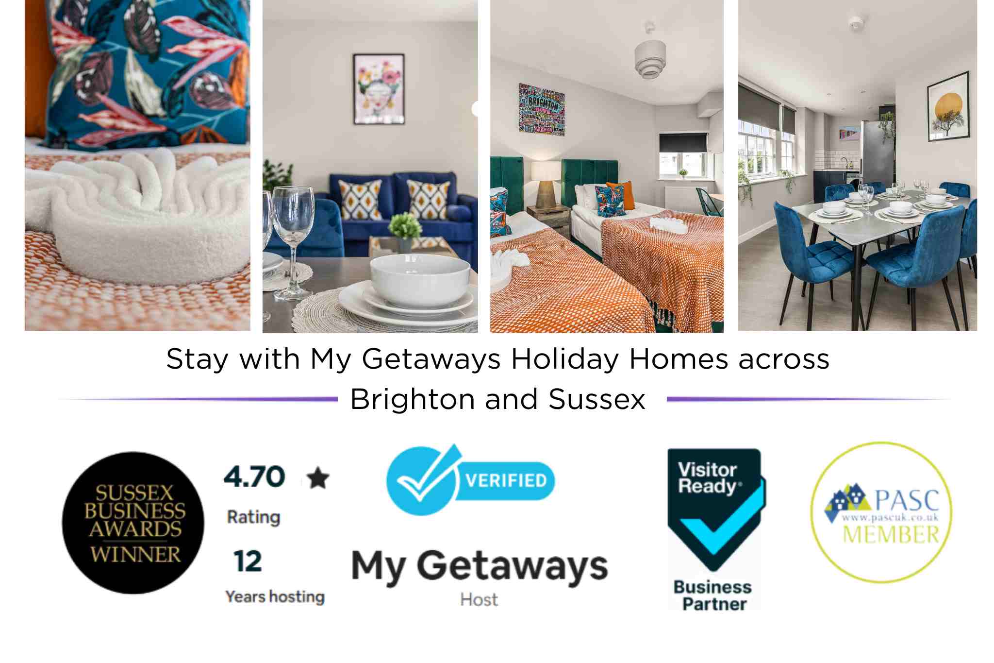View Buzzing Brighton Apartment 6 | By My Getaways in Flat 6, 33 Richmond Place, Brighton BN2 9NA Buzzing Brighton Apartment 6 | By My Getaways in Flat 6, 33 Richmond Place, Brighton BN2 9NA - Property image 3 - VivreStays