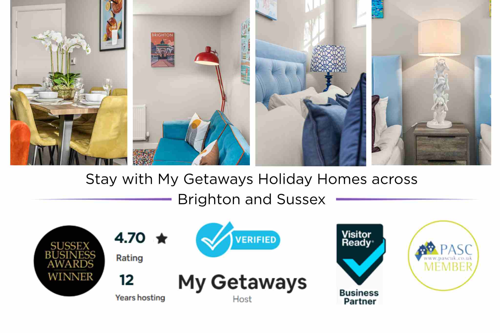 View Buzzing Brighton Apartment 2 | By My Getaways in Flat 2, 33 Richmond Place, Brighton BN2 9NA Buzzing Brighton Apartment 2 | By My Getaways in Flat 2, 33 Richmond Place, Brighton BN2 9NA - Property image 3 - VivreStays