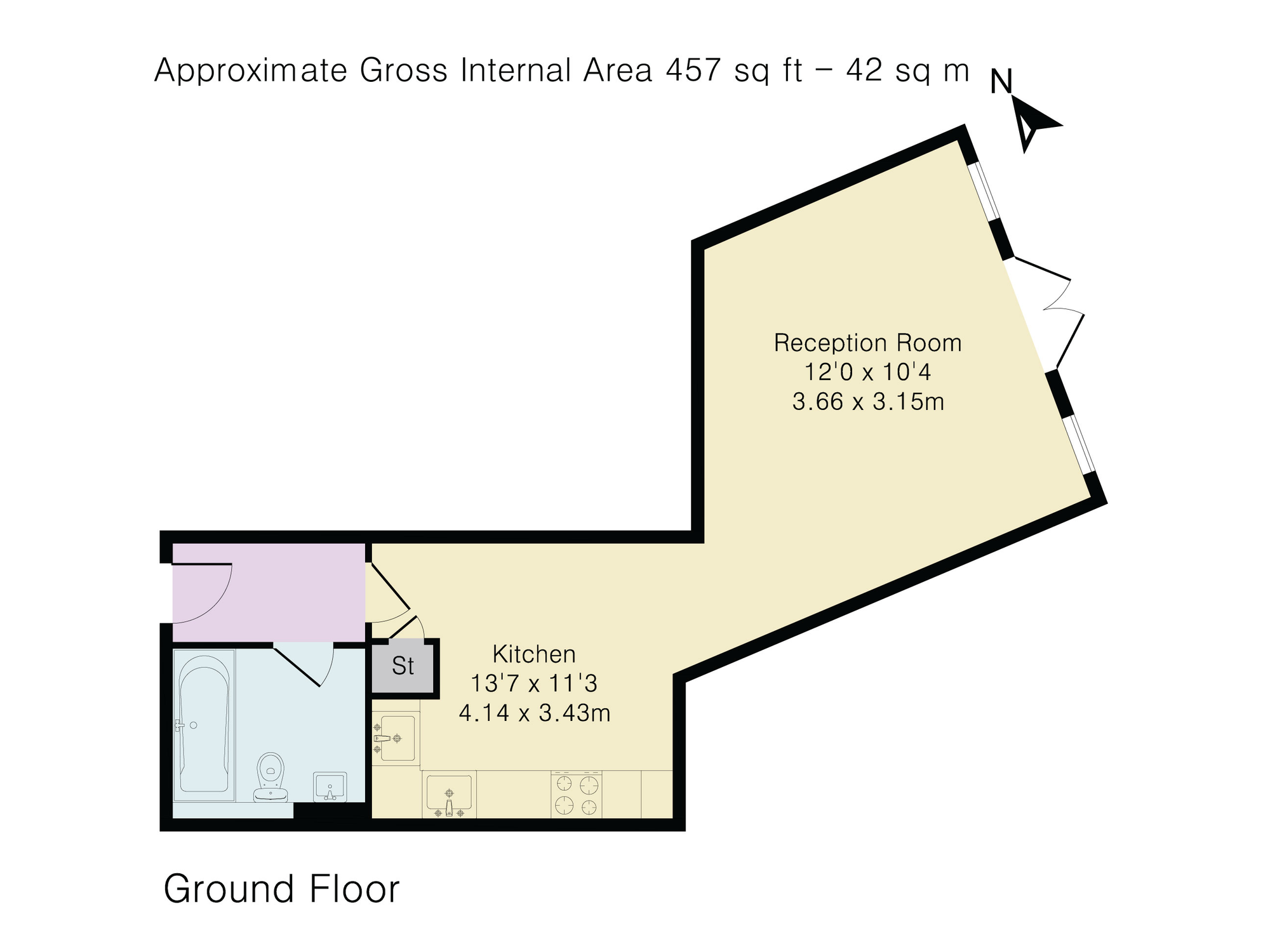 Studio flat in Shoreditch - Pass the Keys in 31 Boundary St E2 7JQ - Property image 30 - VivreStays