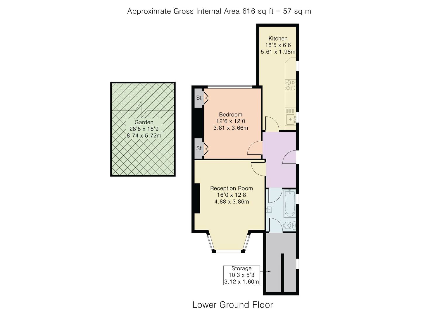 View Tulse Hill - 1BD w/ beautiful private garden - Pass the Keys in 6A Elmcourt Rd, Thurlow Park SE27 9BZ Tulse Hill - 1BD w/ beautiful private garden - Pass the Keys in 6A Elmcourt Rd, Thurlow Park SE27 9BZ - Property image 34 - VivreStays