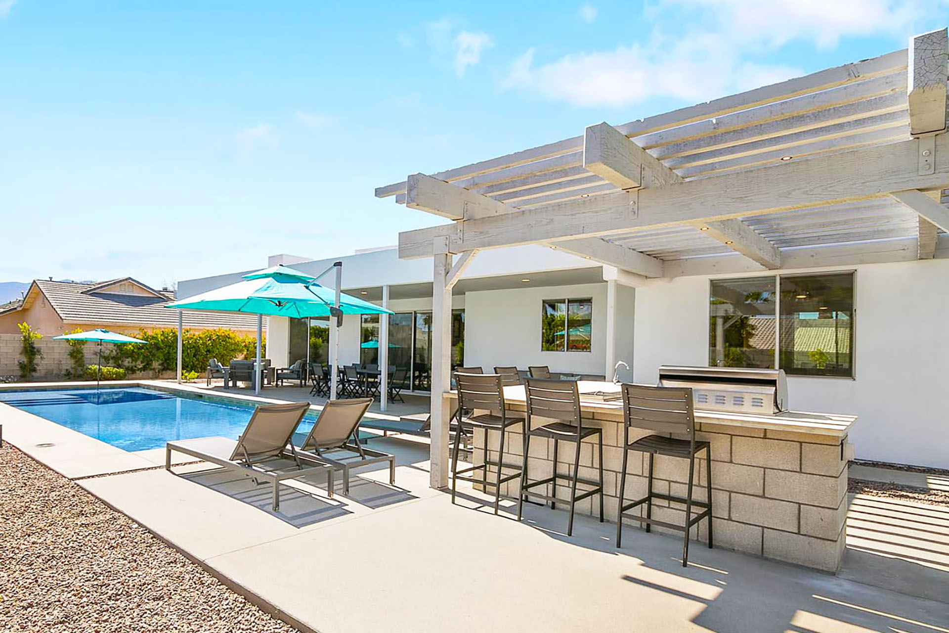 Roxy Palm Springs Desert Vibes at this 6 Bedroom Pool Pad! | Photo 42