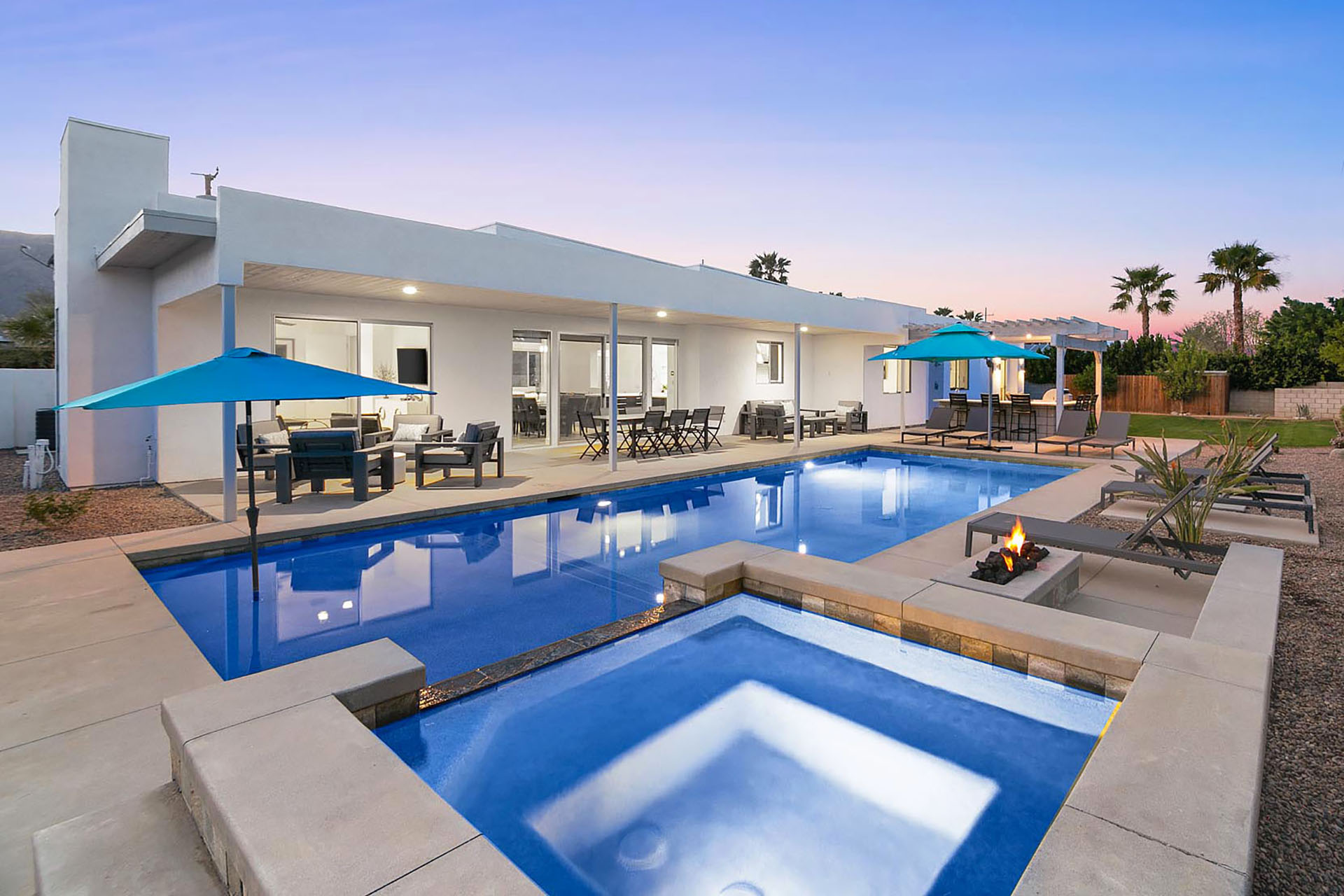 Roxy Palm Springs Desert Vibes at this 6 Bedroom Pool Pad! | Photo 48