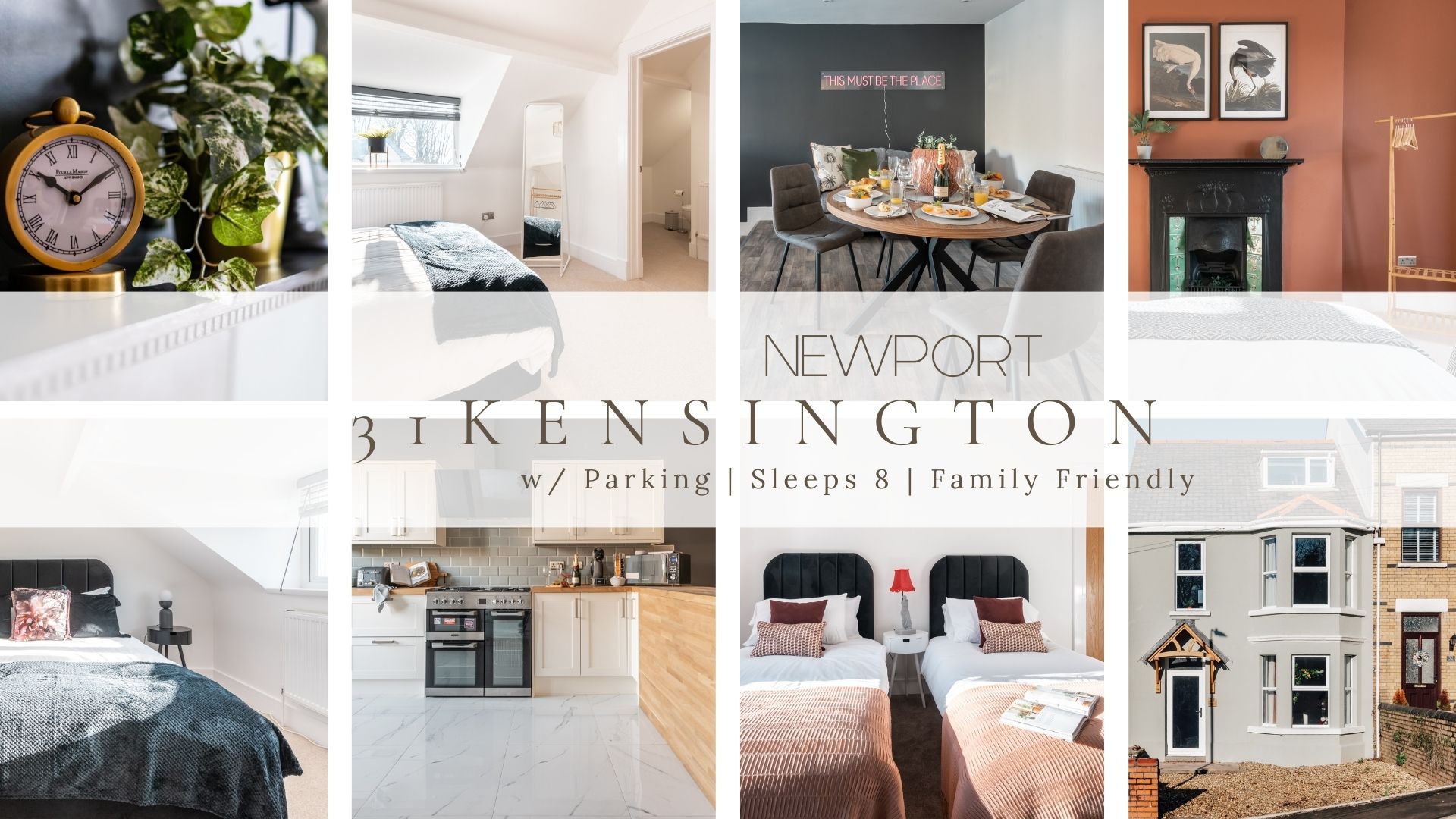 4 bedroom home w/ free parking - Tŷ Hapus Newport serviced apartment - UK - VivreStays