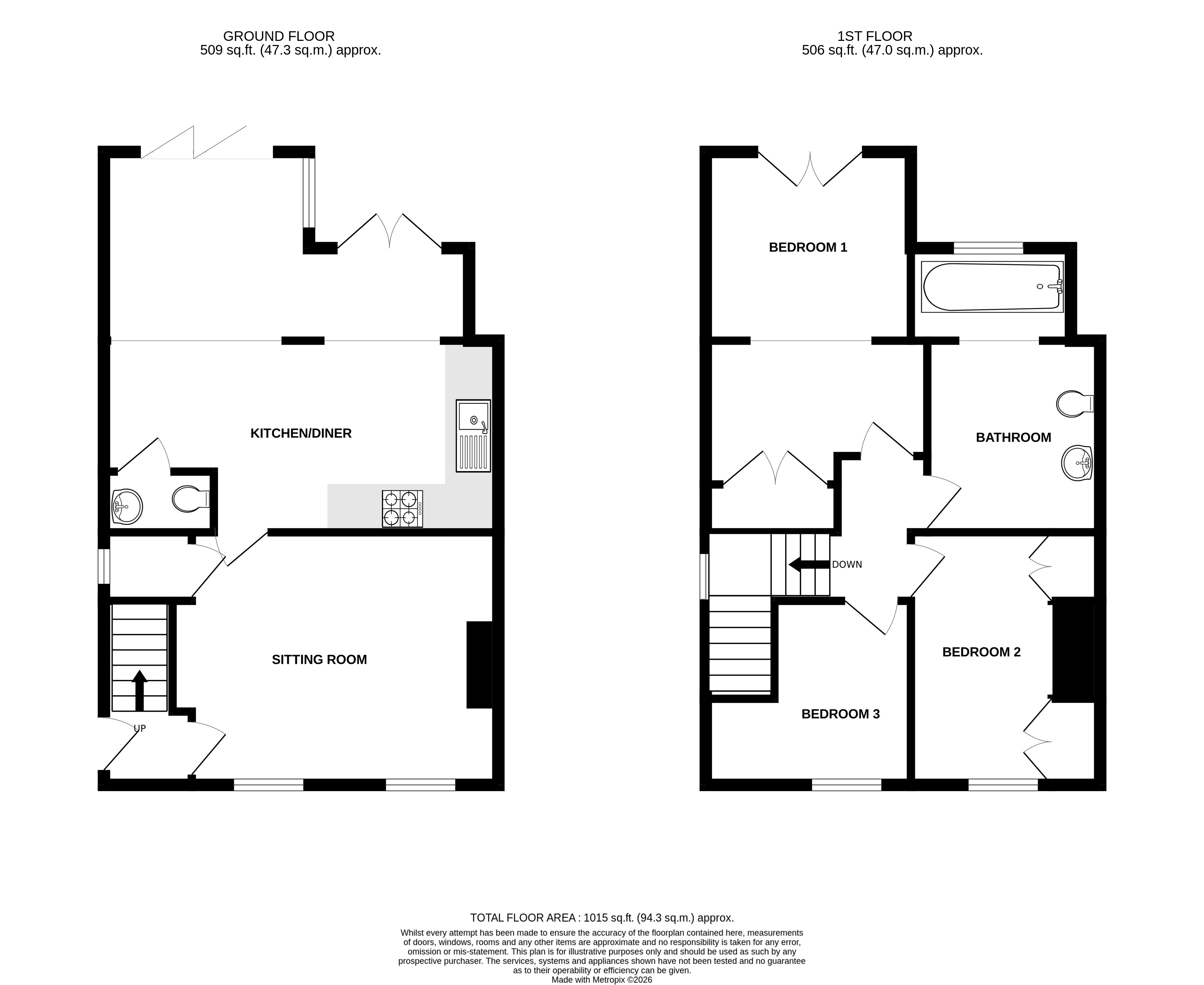 Cosy 3BR House with free parking in 25 Bulan Road OX3 7HU - Property image 4 - VivreStays