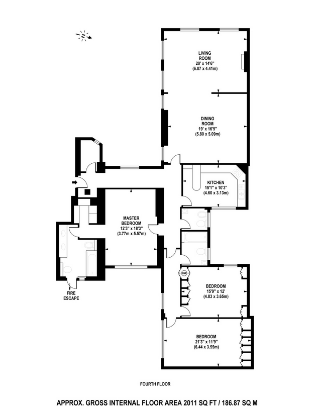 Penthouse 3-bed 3-bath on Marble Arch in 12 Connaught Place, Tyburnia W2 2ET - Property image 24 - VivreStays