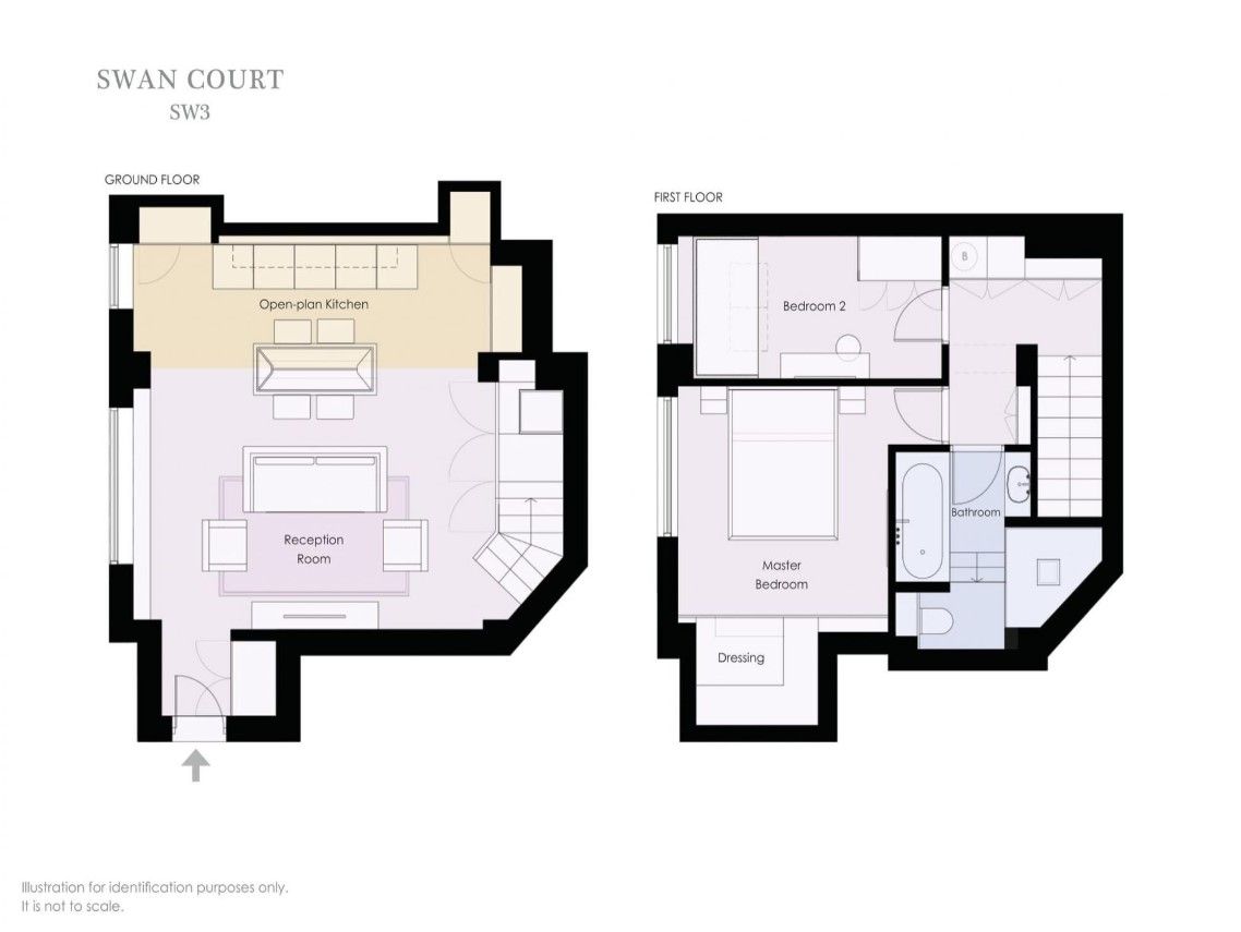 Knightsbridge & Chelsea Lux 2 bed duplex in Swan Court, Chelsea Manor Street SW3 5RT - Property image 37 - VivreStays