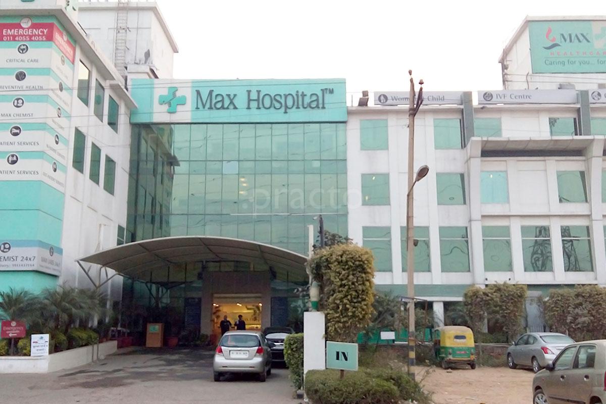 Max Hospital at 5 min distance