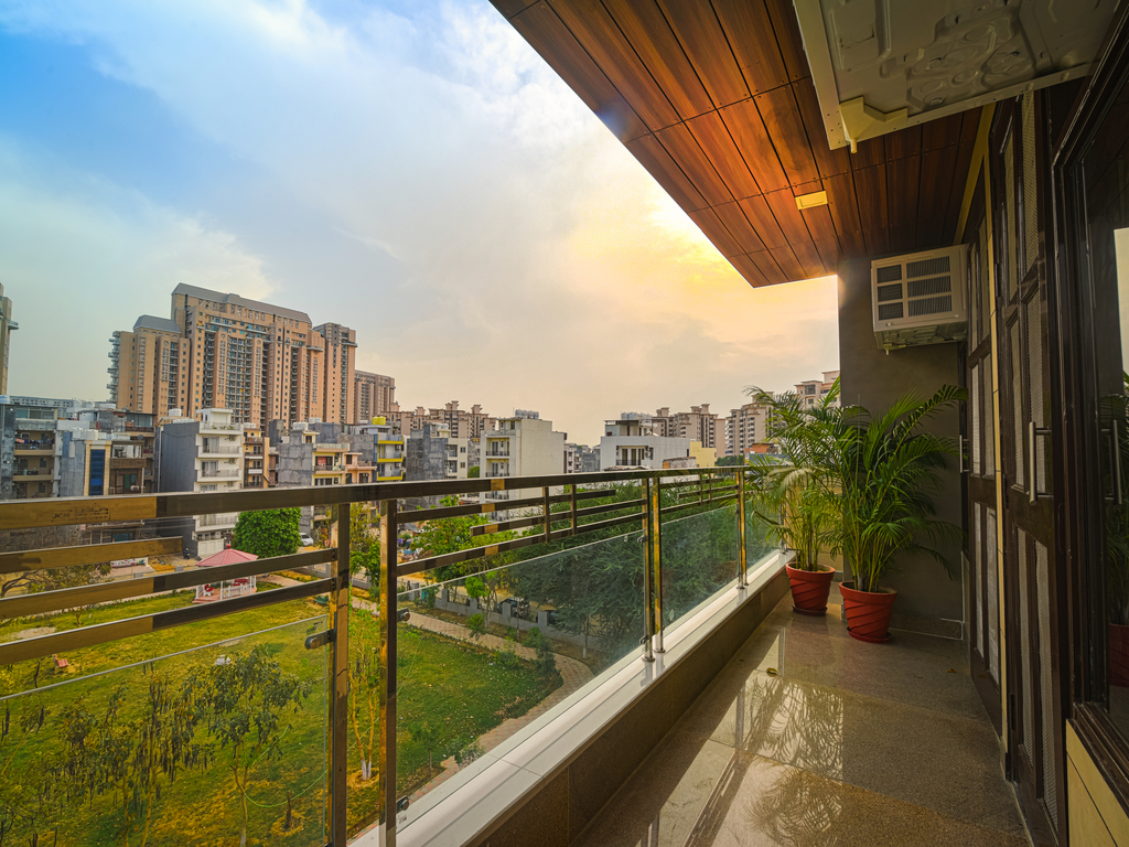 
Enjoying fresh air and sunshine has never been easier than in this beautifully designed balcony space- The Haan - Parfait Street