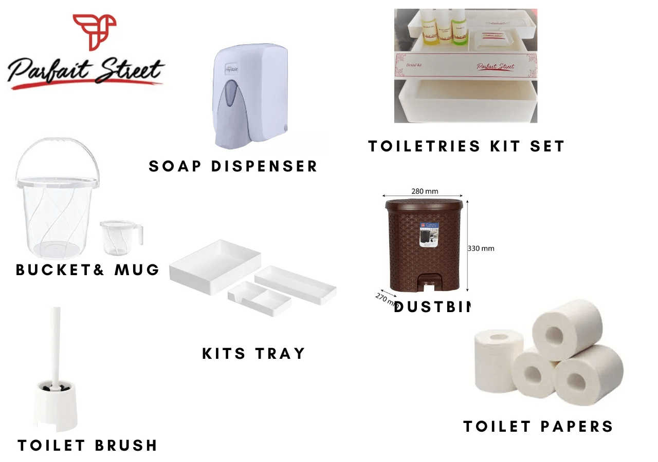 Simplify your laundry routine with our comprehensive range of laundry amenities.
