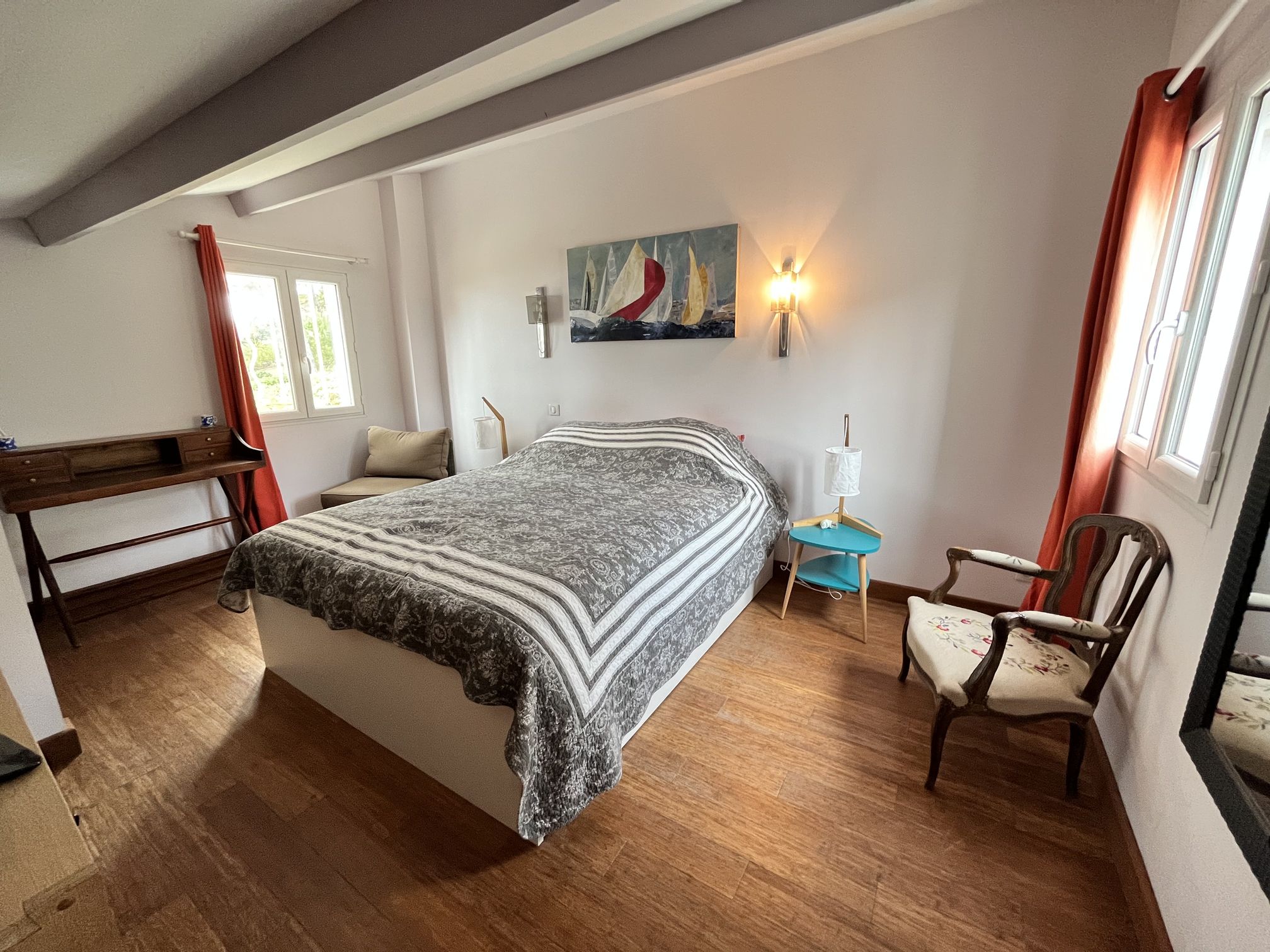 Villa club, 1 chambre, terrasse, vue mer, wifi