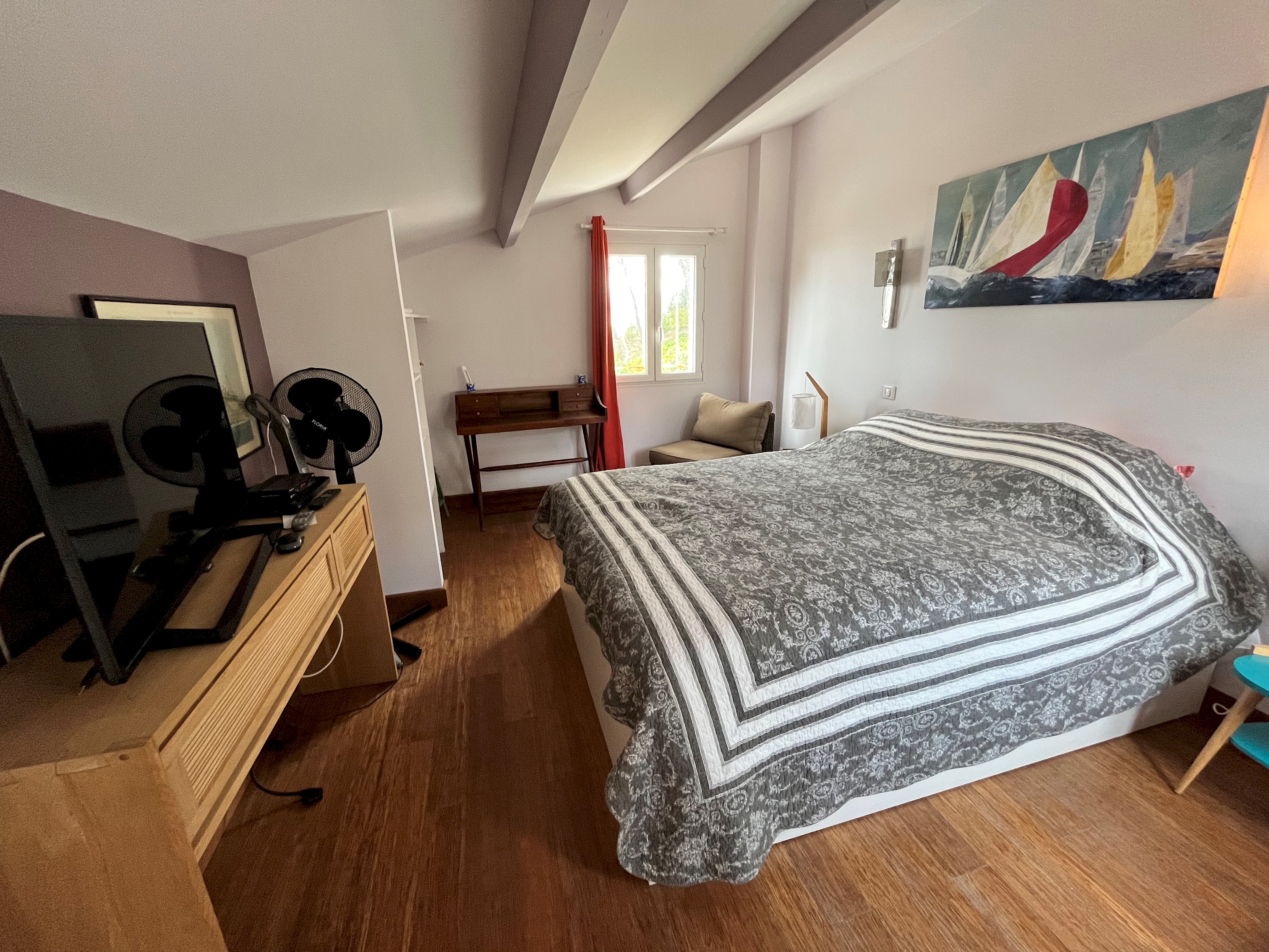 Villa club, 1 chambre, terrasse, vue mer, wifi