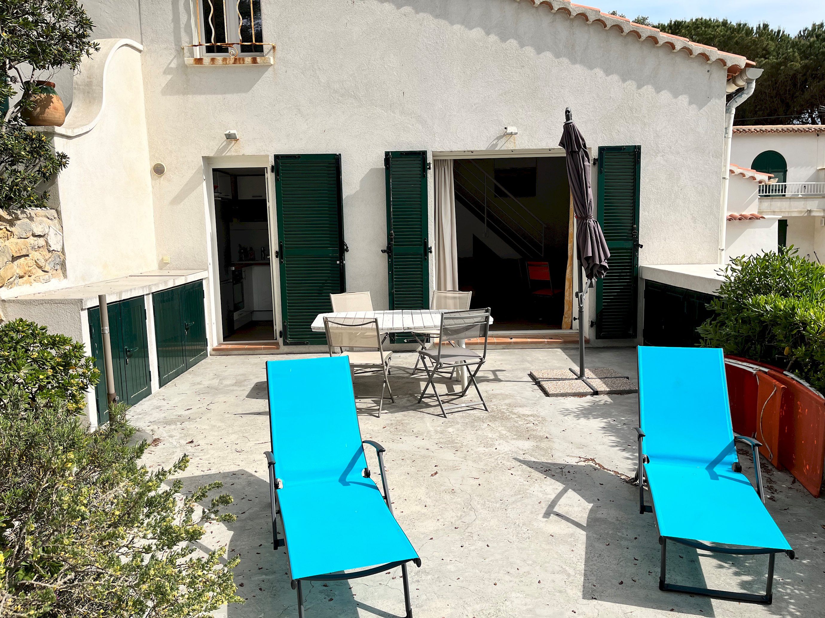 Villa club, 1 chambre, terrasse, vue mer, wifi