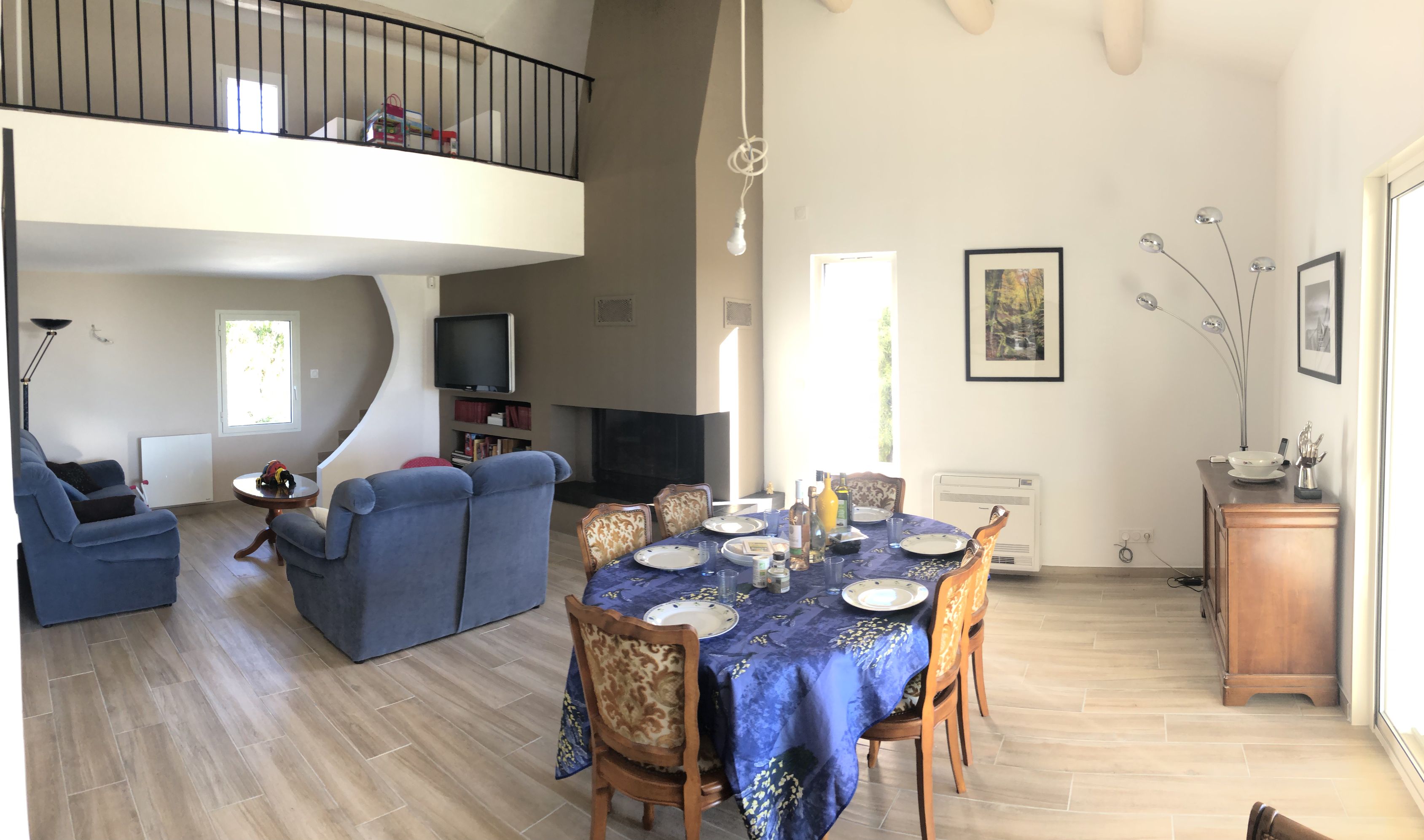 Villa 3 chambres, clim, piscine, rénovée, vue mer