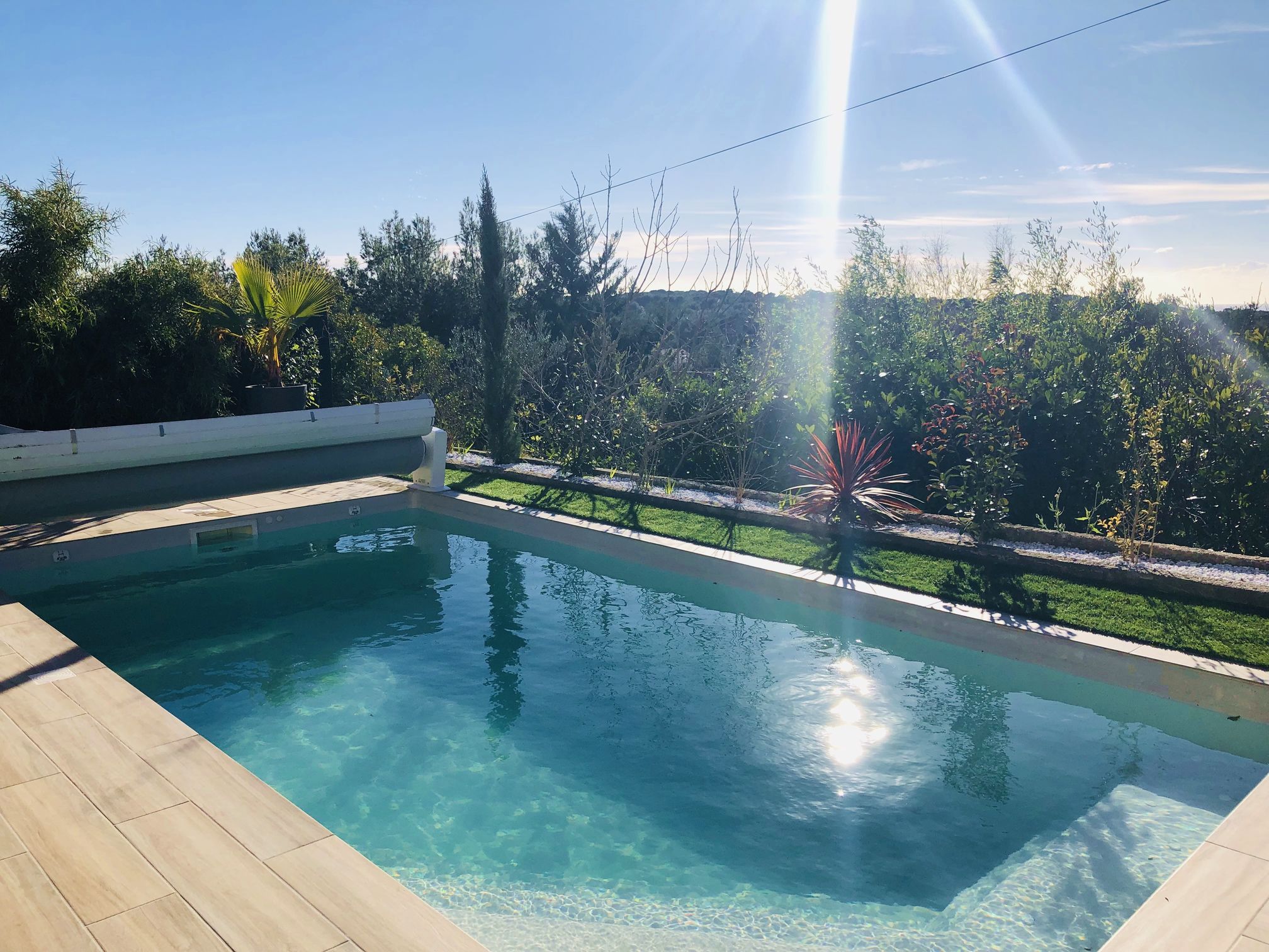 Villa 3 chambres, clim, piscine, rénovée, vue mer