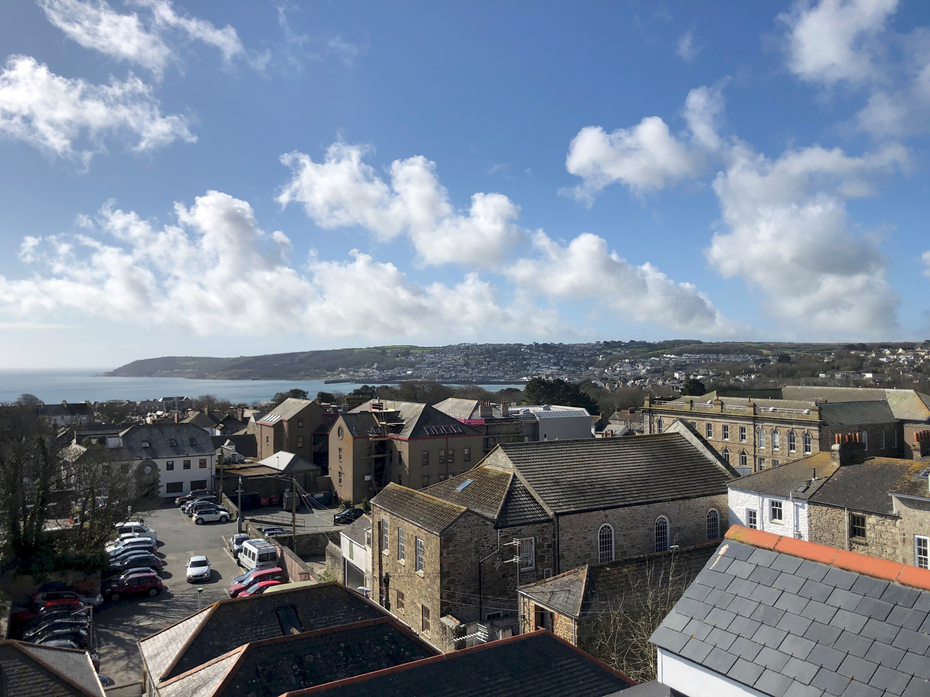 Stunning Town Centre Penthouse~Sea Views~ Penzance