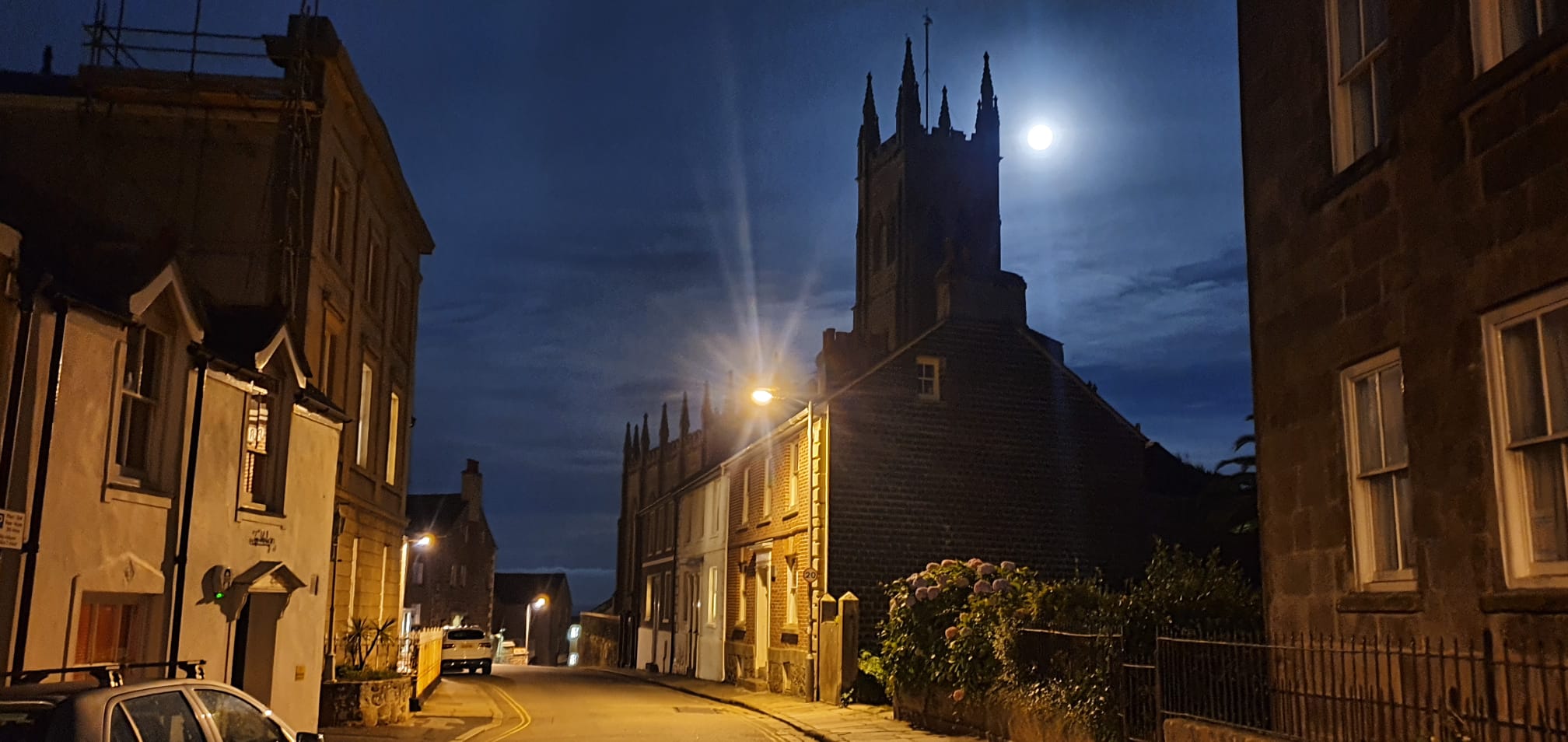 Breathtaking Views on Historical Street- Penzance