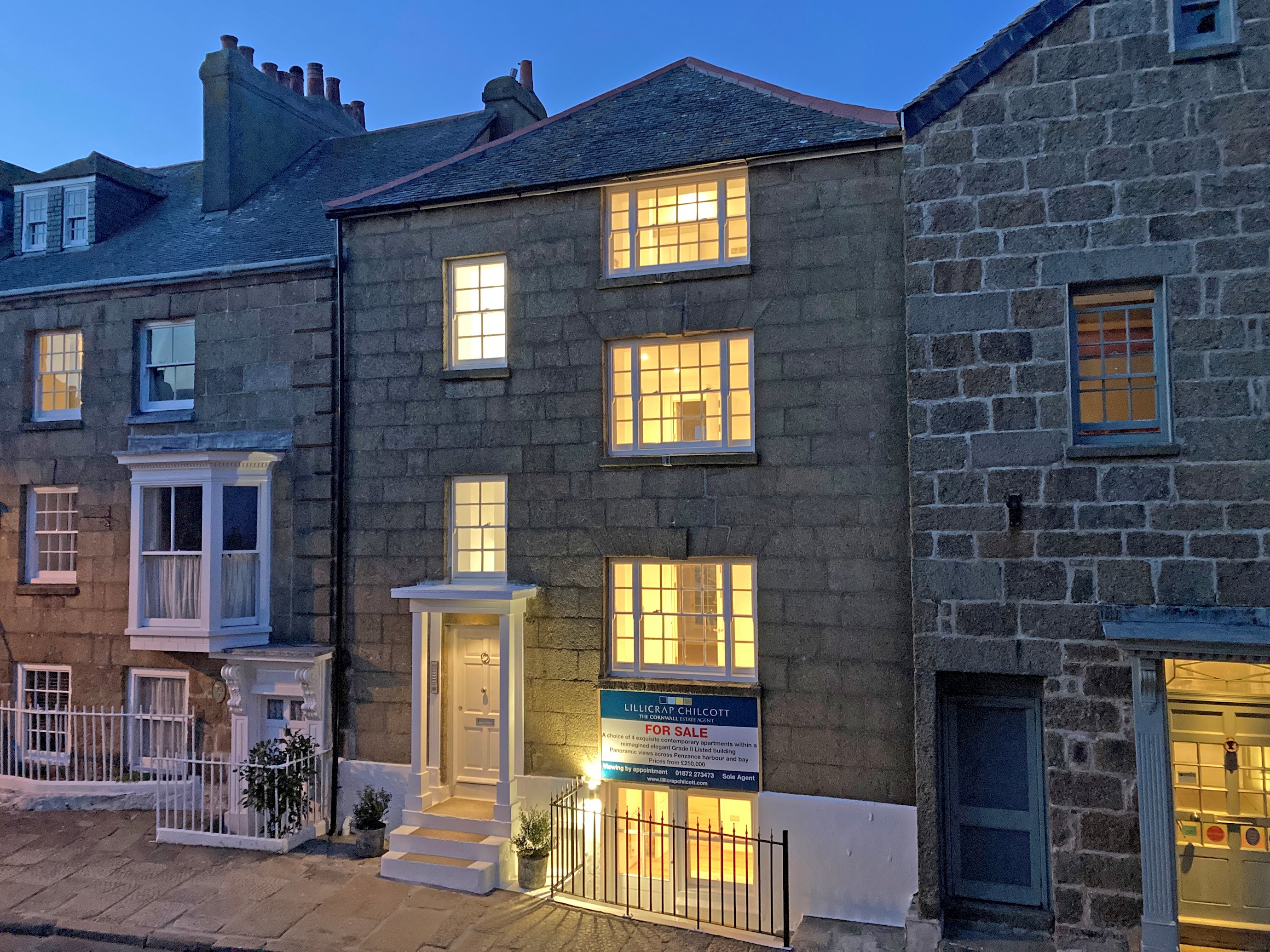 Breathtaking Views on Historical Street- Penzance