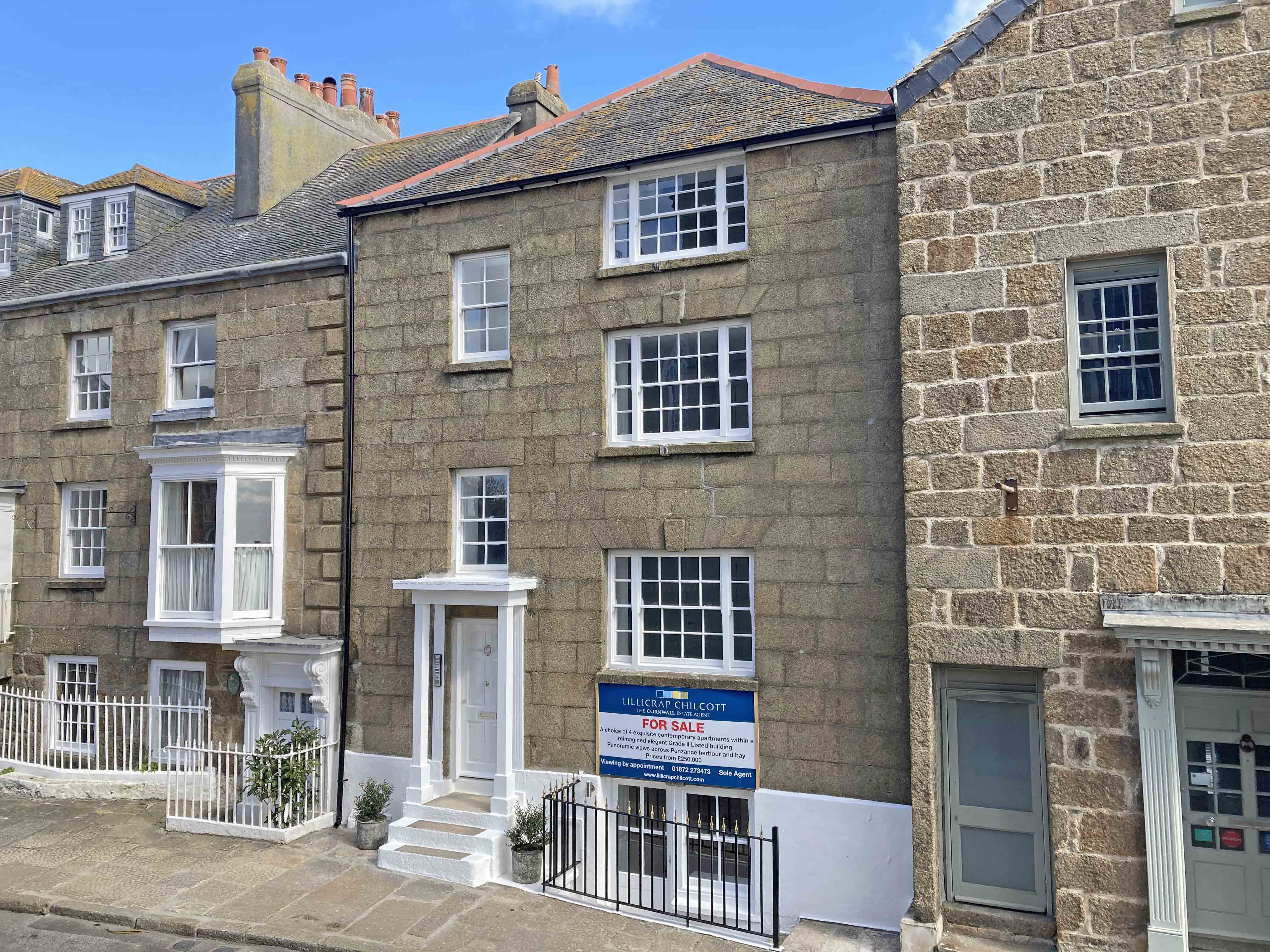 Breathtaking Views on Historical Street- Penzance