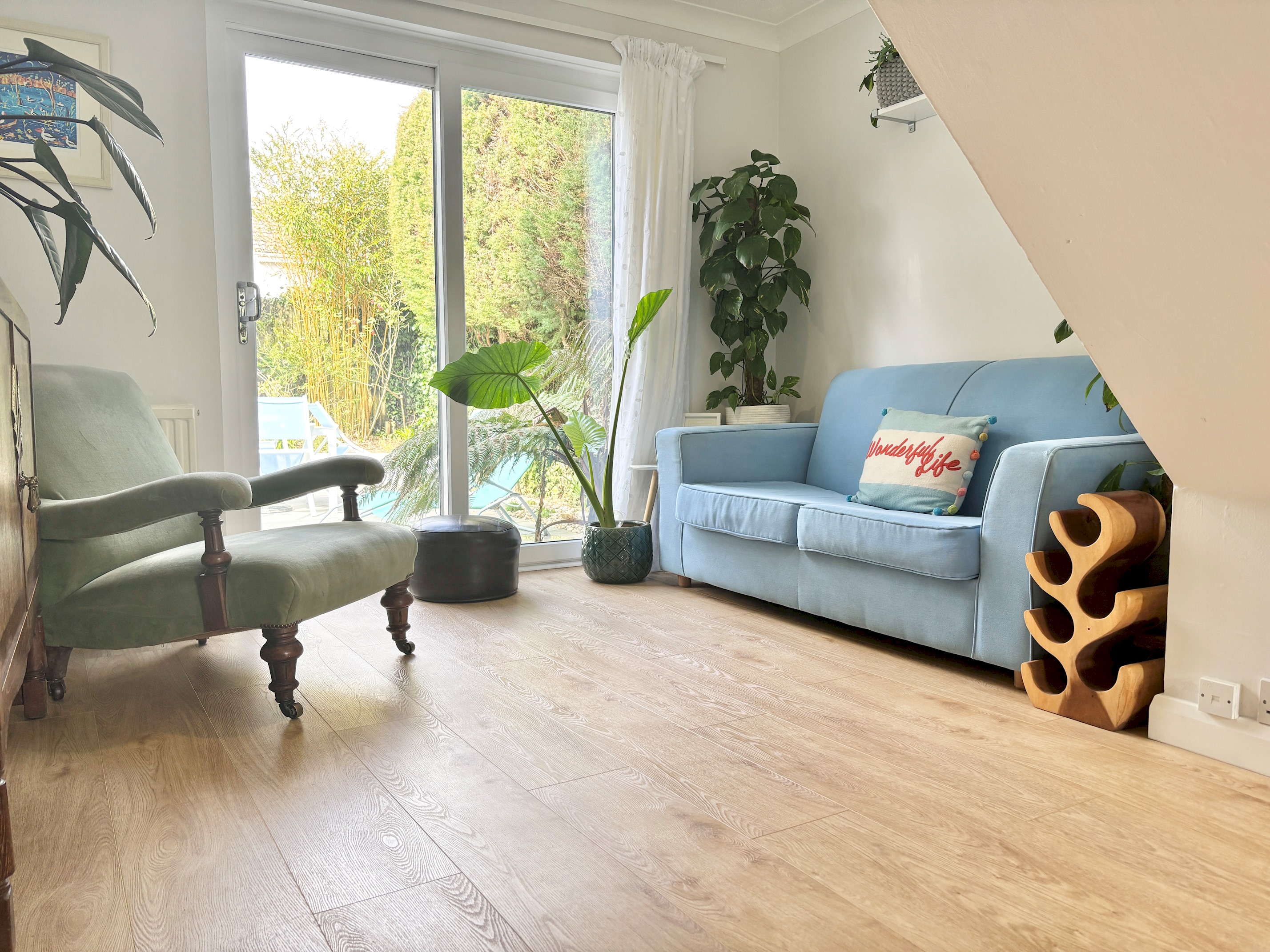 Bright welcoming Falmouth home + garden & parking