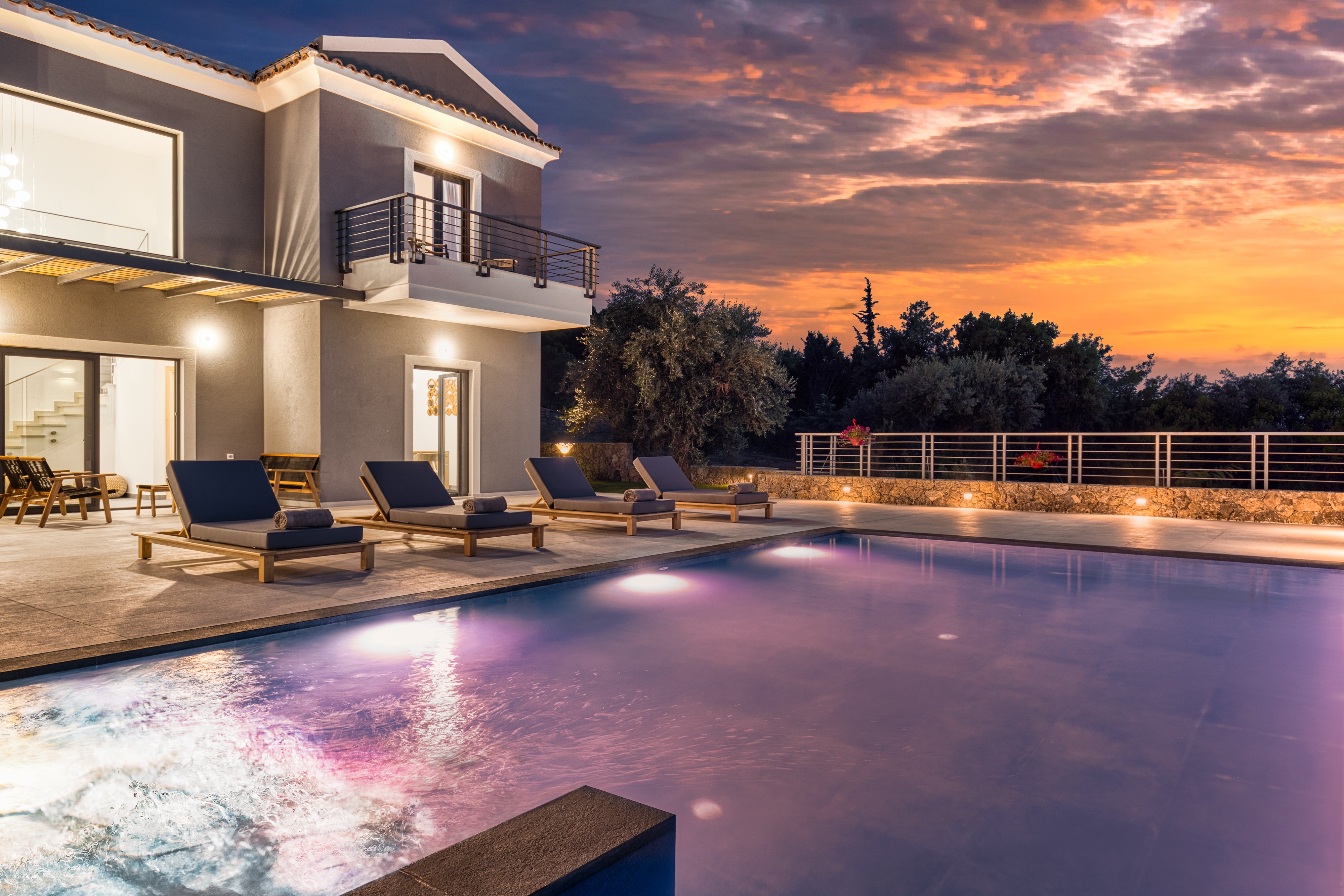 Villa Sunset Bliss| private pool – country views