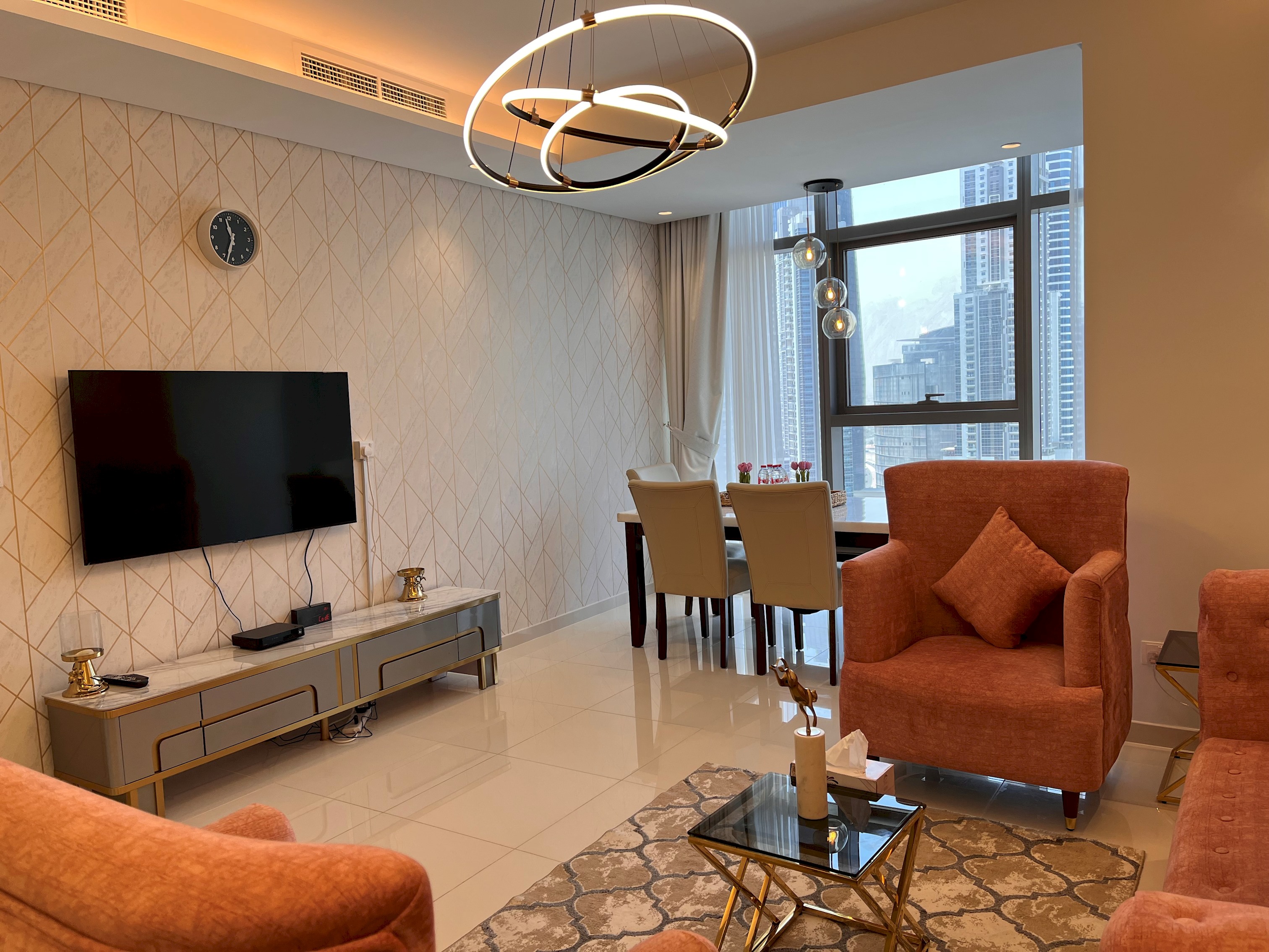 Elegant 2 BHK| Paramount Tower | City View