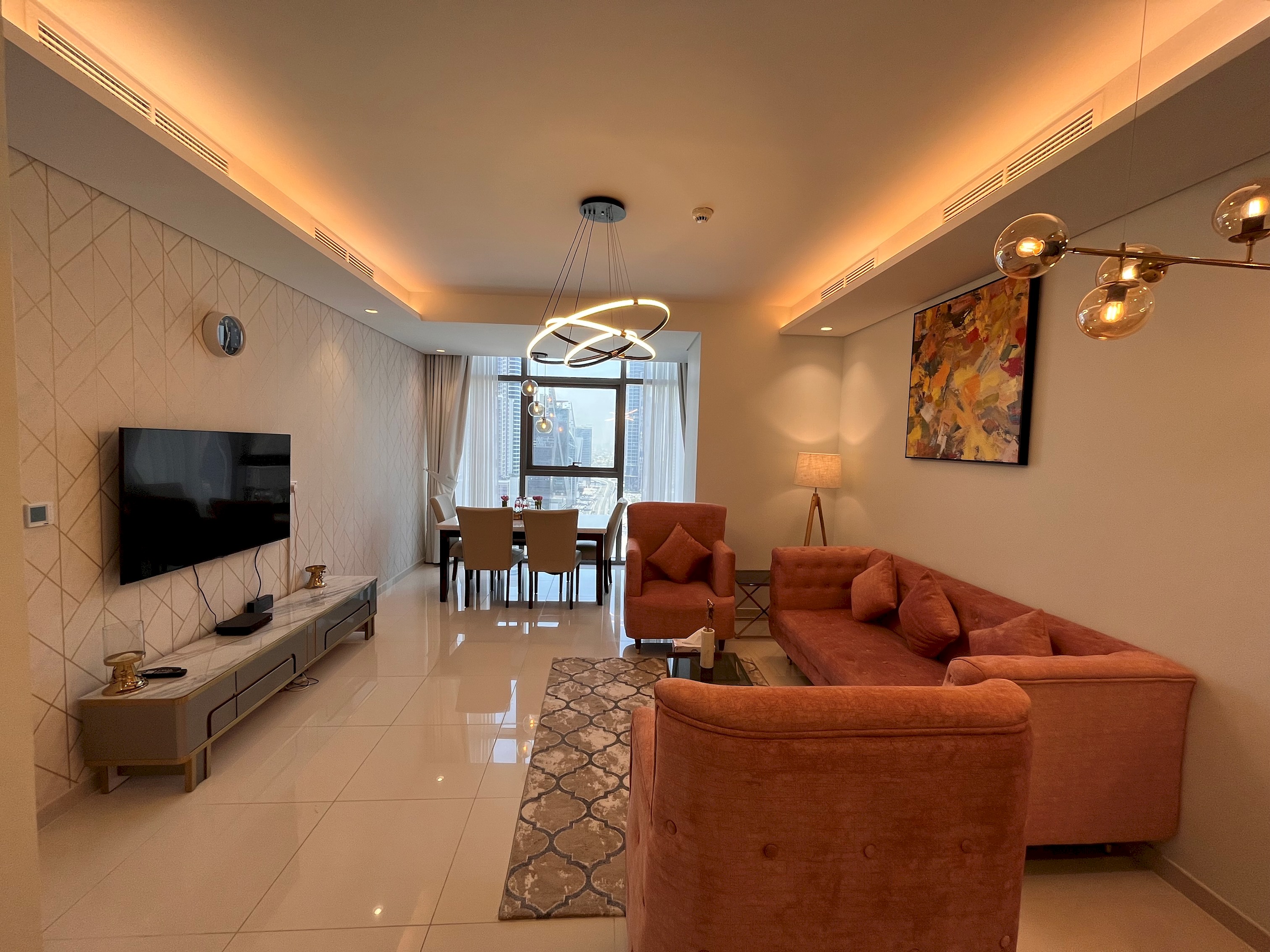 Elegant 2 BHK| Paramount Tower | City View