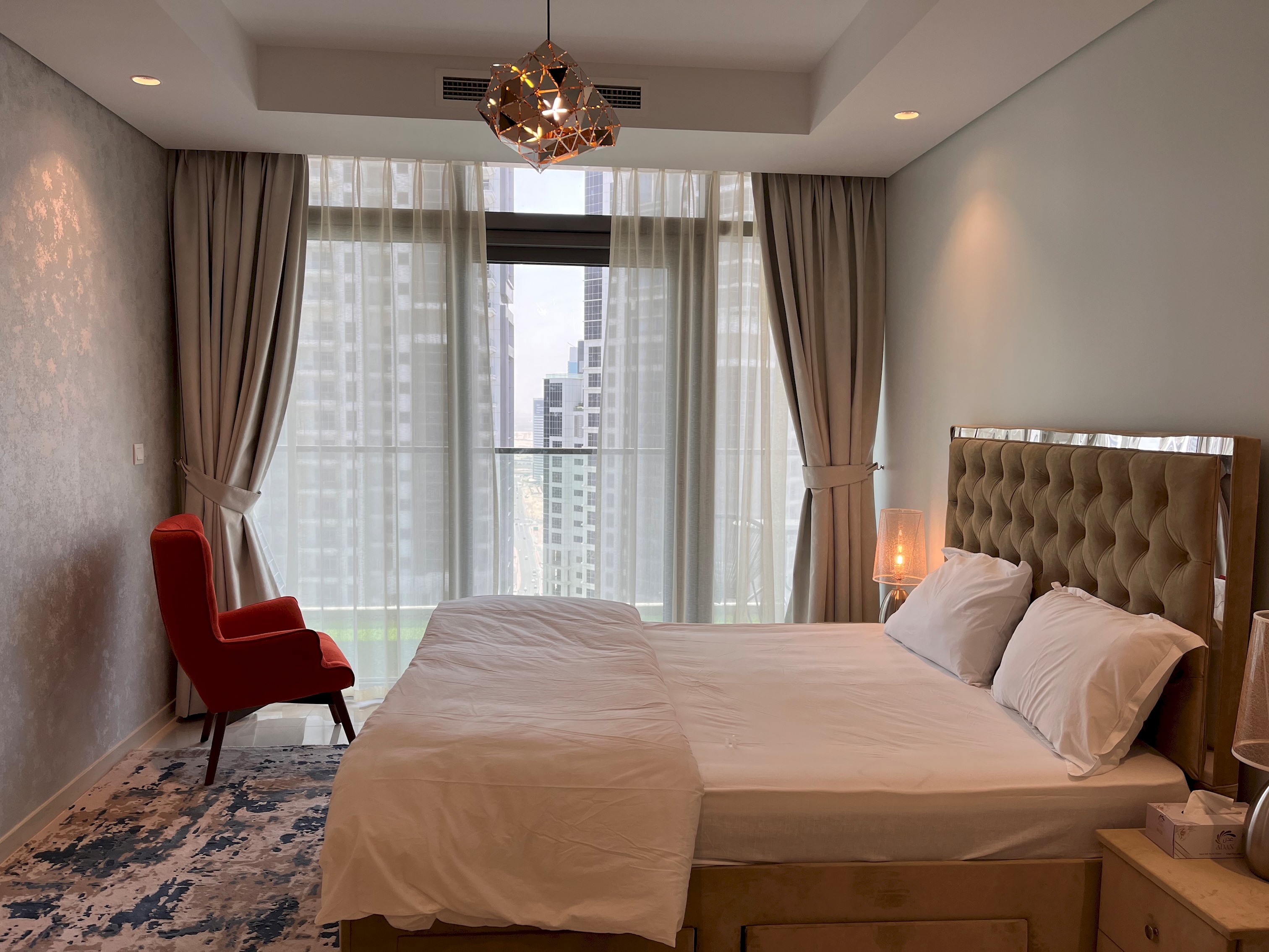 Elegant 2 BHK| Paramount Tower | City View