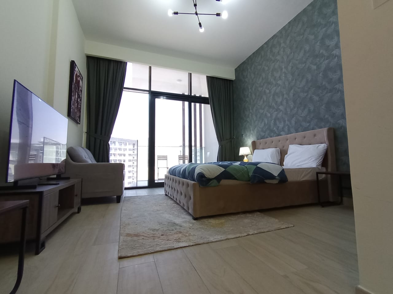 Comfy Studio with Balcony