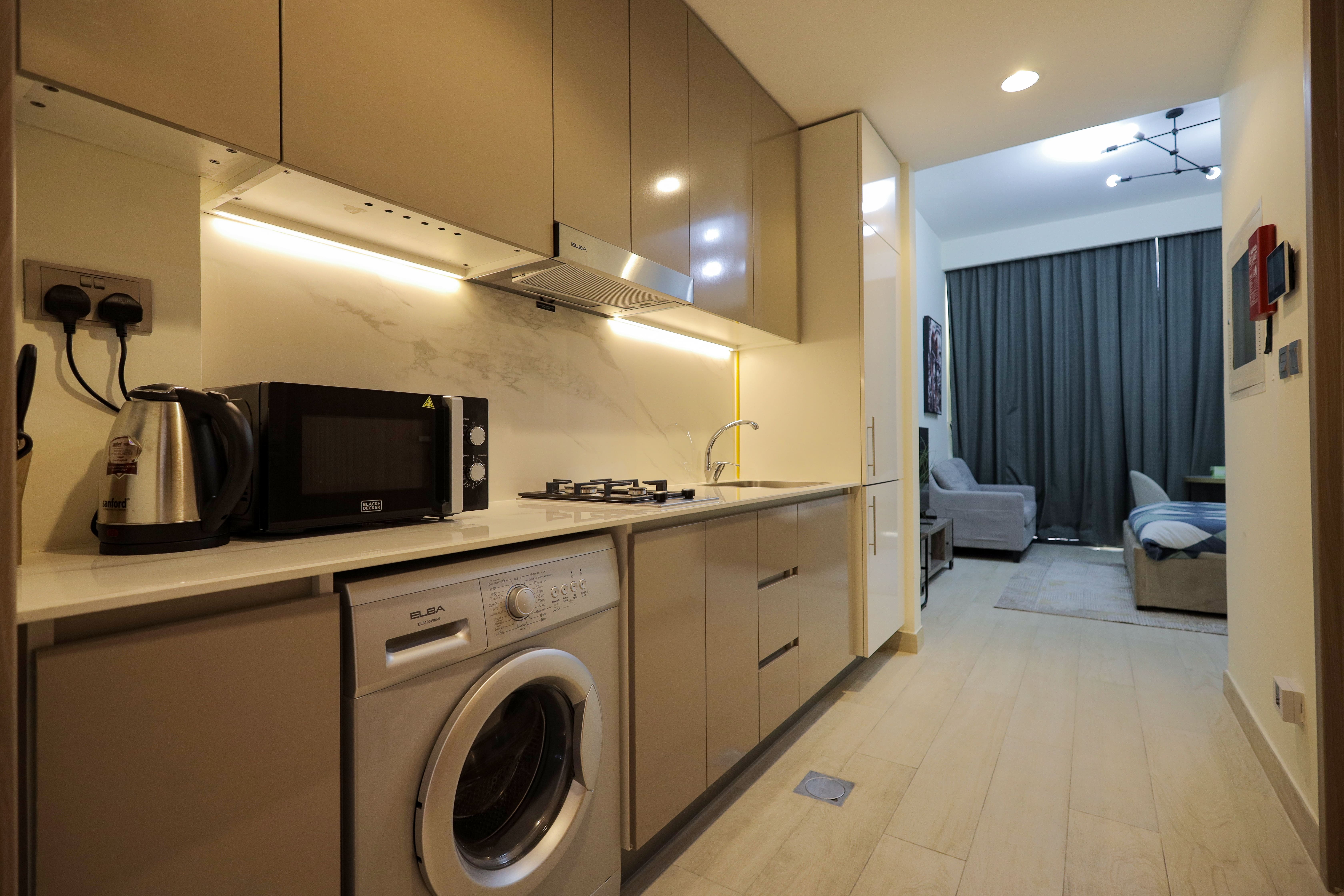 Comfy Studio with Balcony