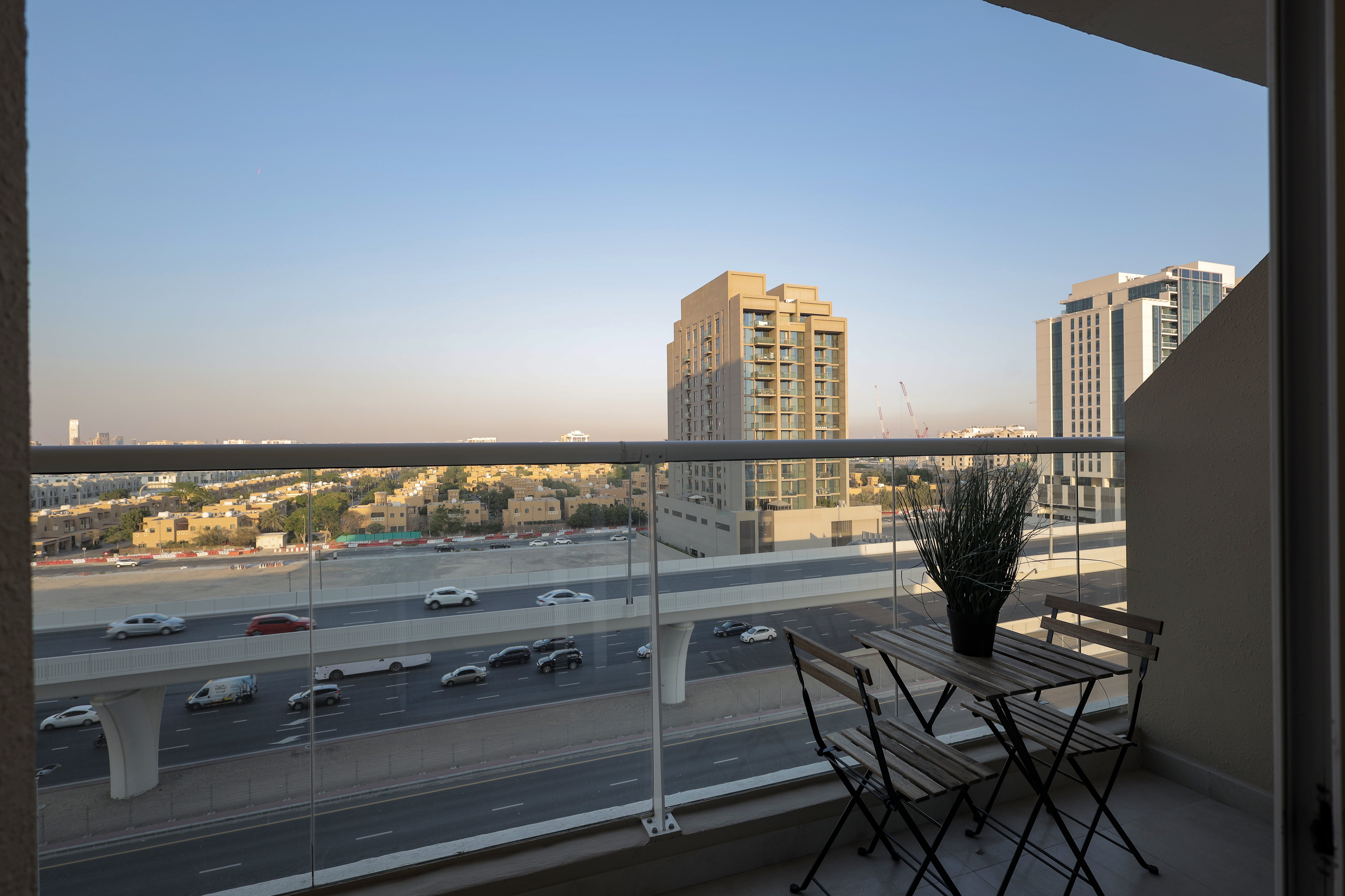 Comfy Studio with Balcony