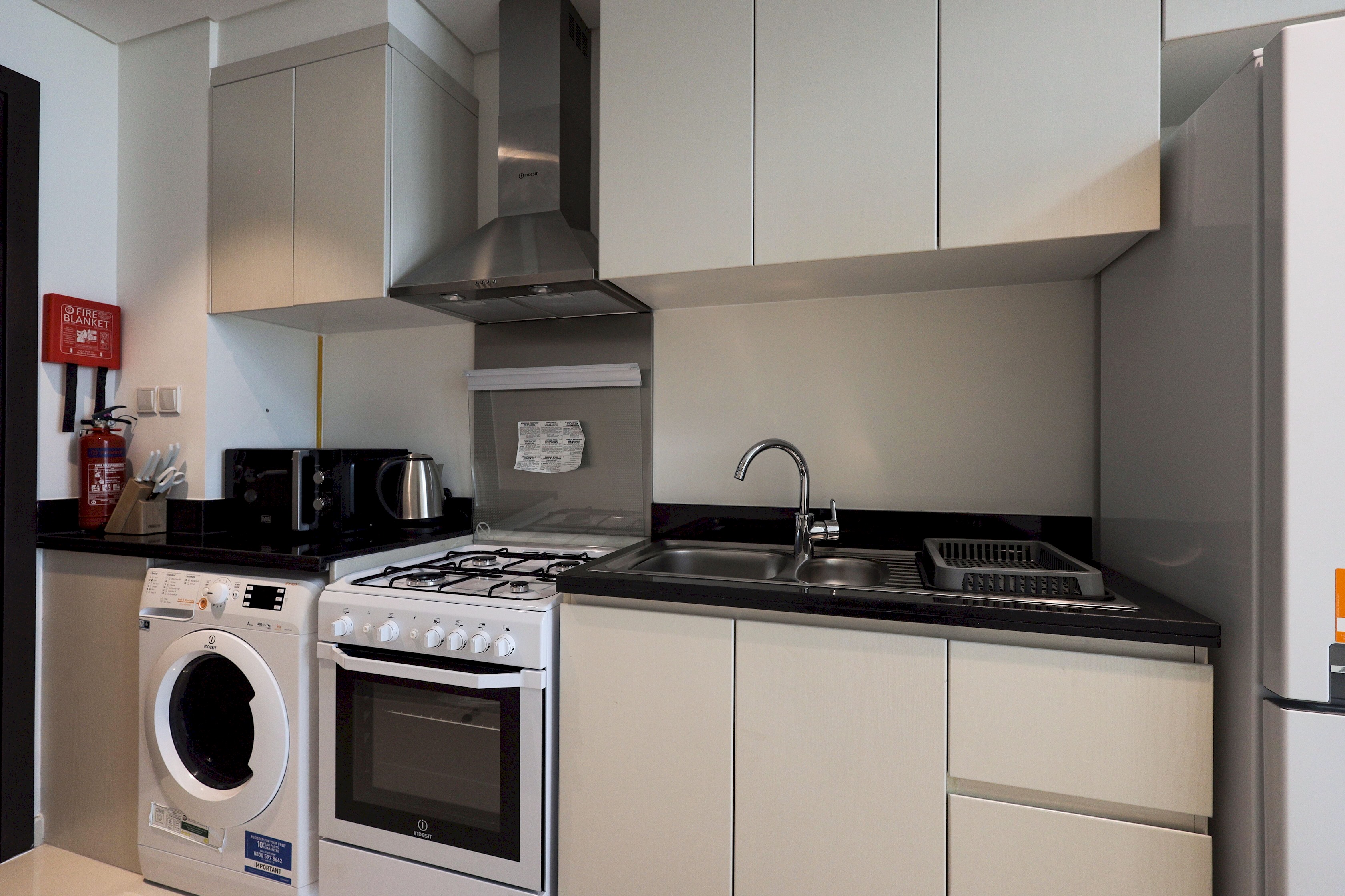 Beautiful skyline view | Studio apartment