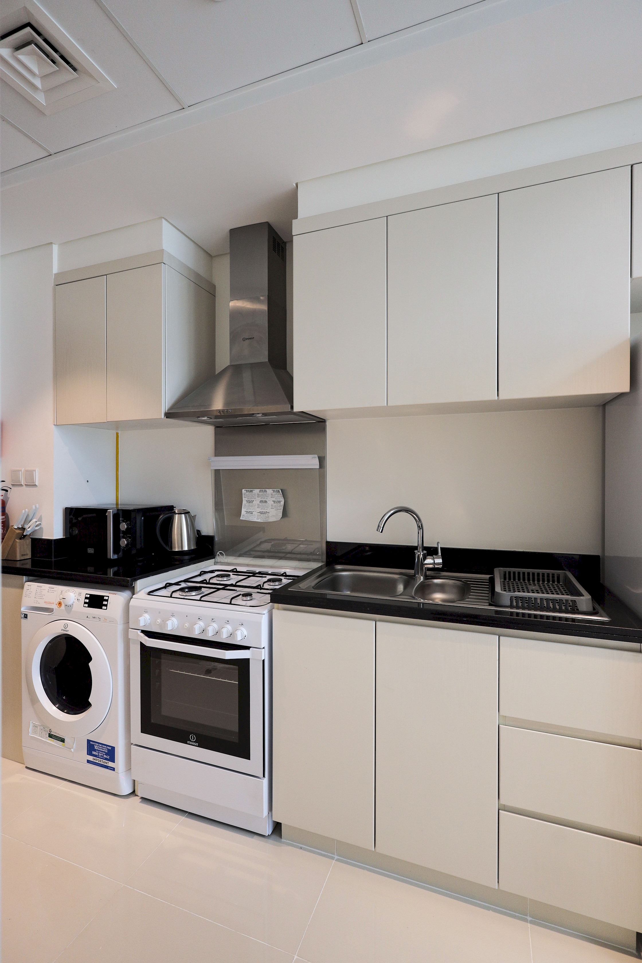 Beautiful skyline view | Studio apartment