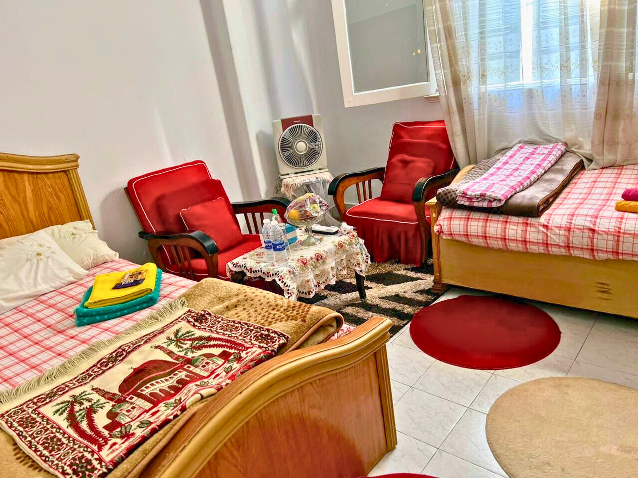 Gadou 2BR Apt w/Kitchen & Balcony – Port Said