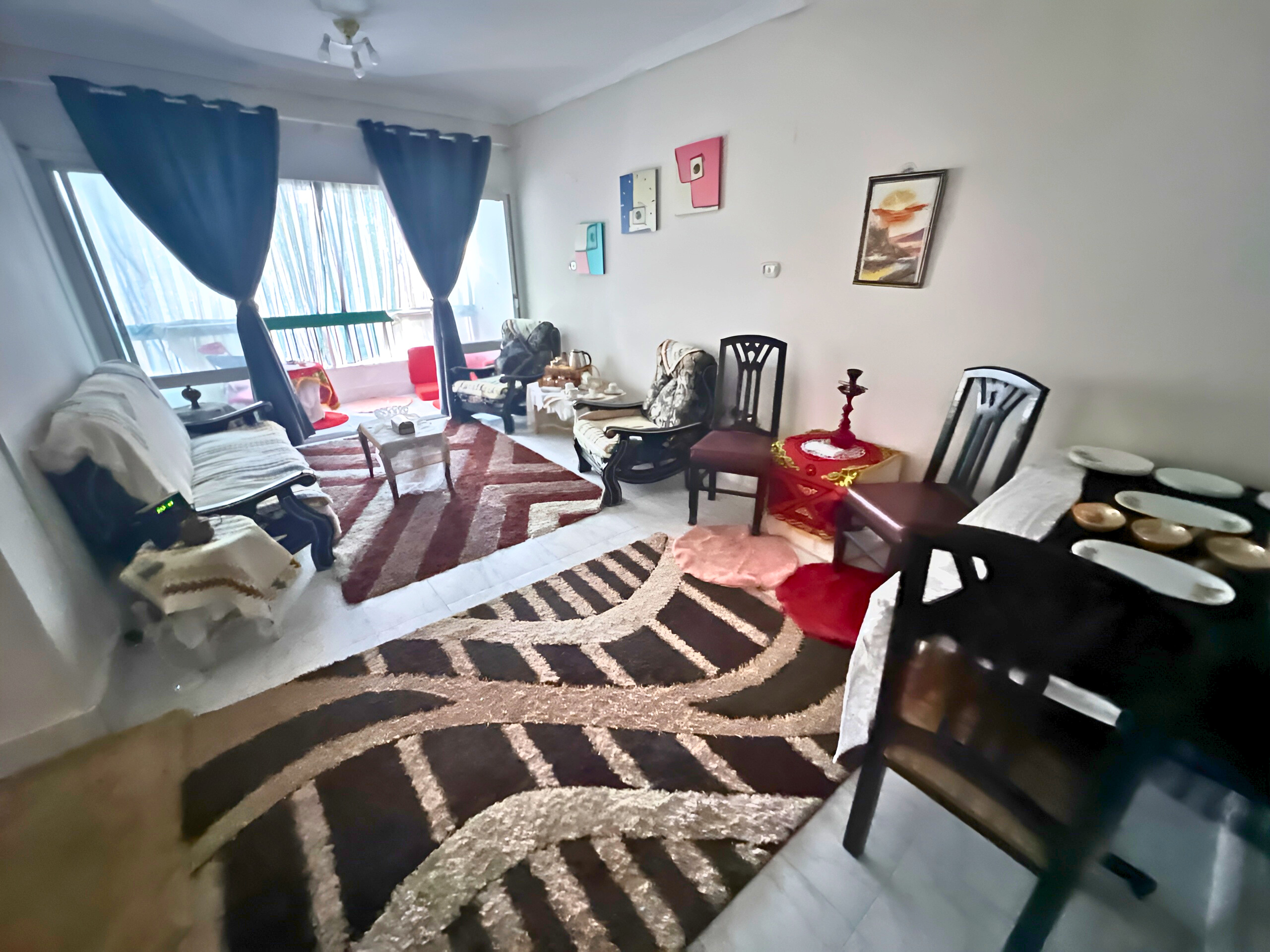 Gadou 2BR Apt w/Kitchen & Balcony – Port Said
