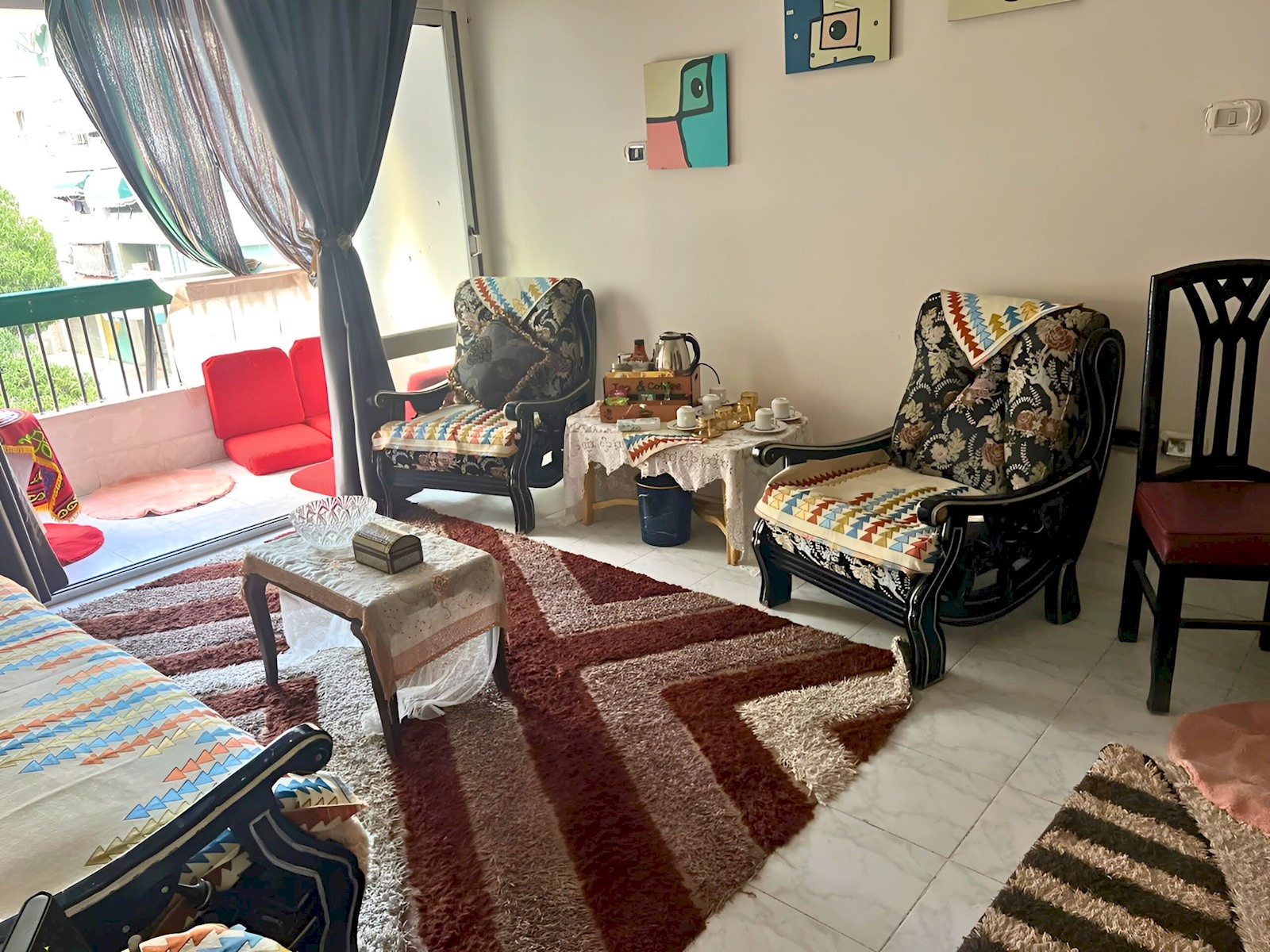 Gadou 2BR Apt w/Kitchen & Balcony – Port Said