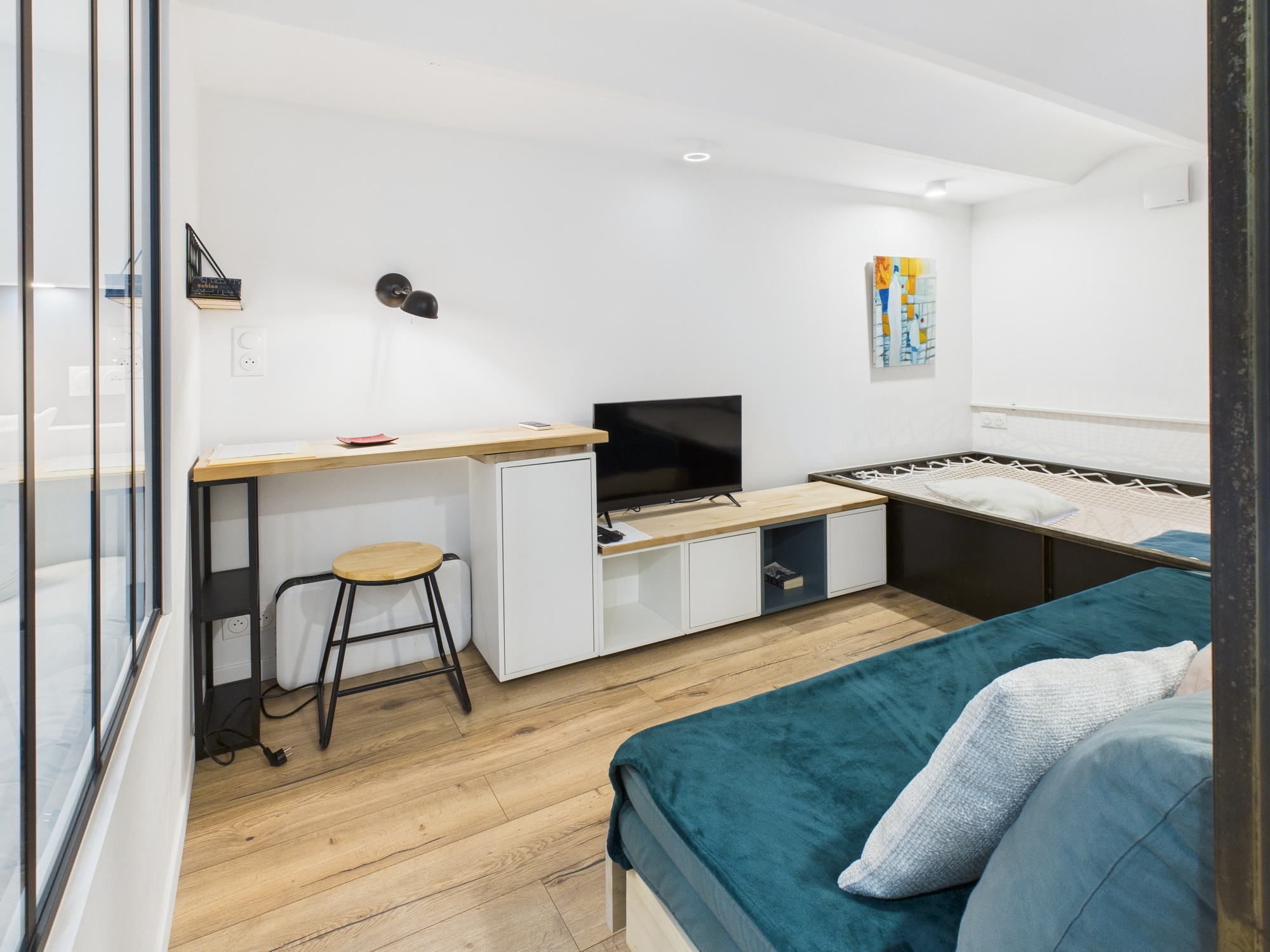 Le Chanceux fabuleux duplex en design
