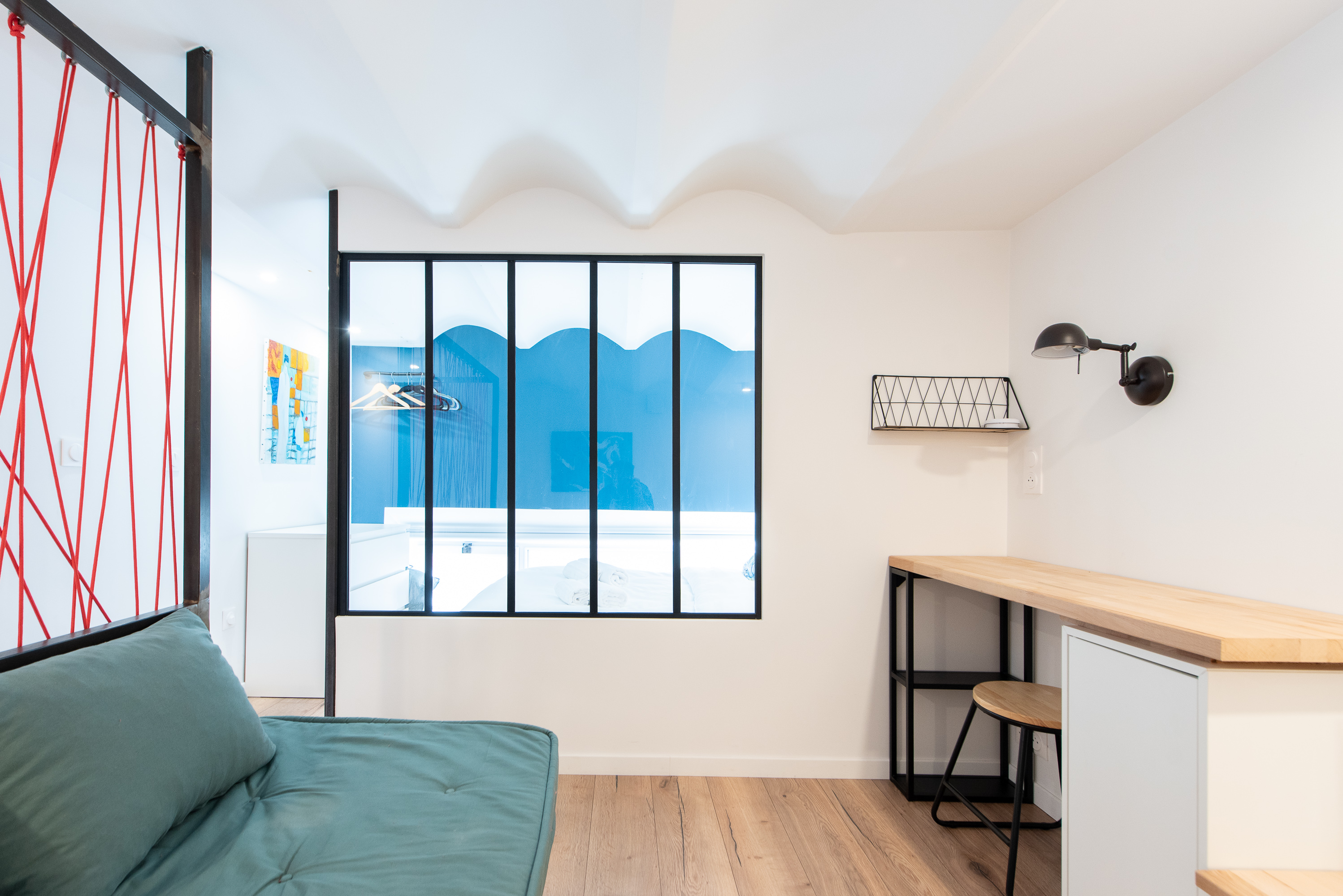 Le Chanceux fabuleux duplex en design