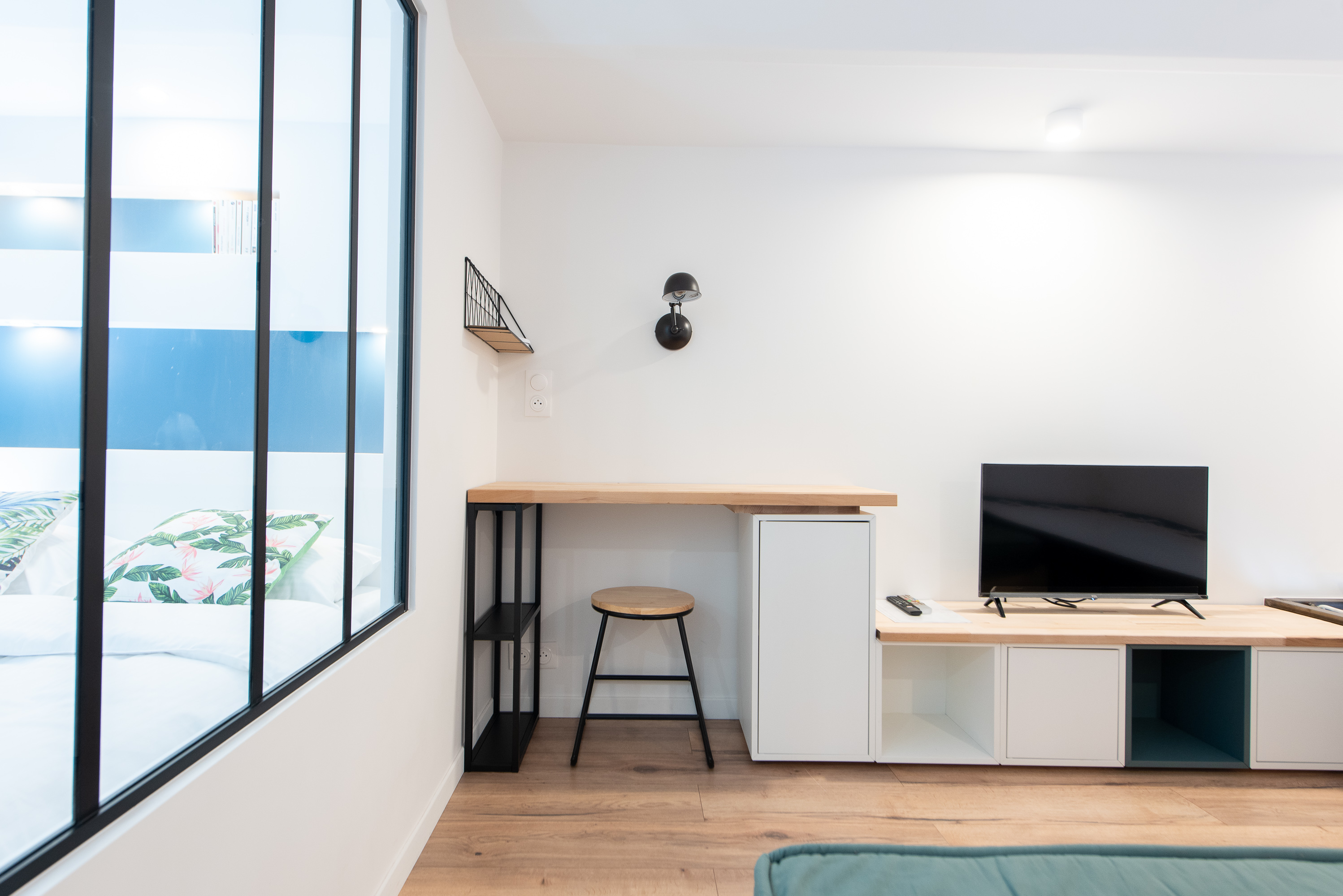 Le Chanceux fabuleux duplex en design