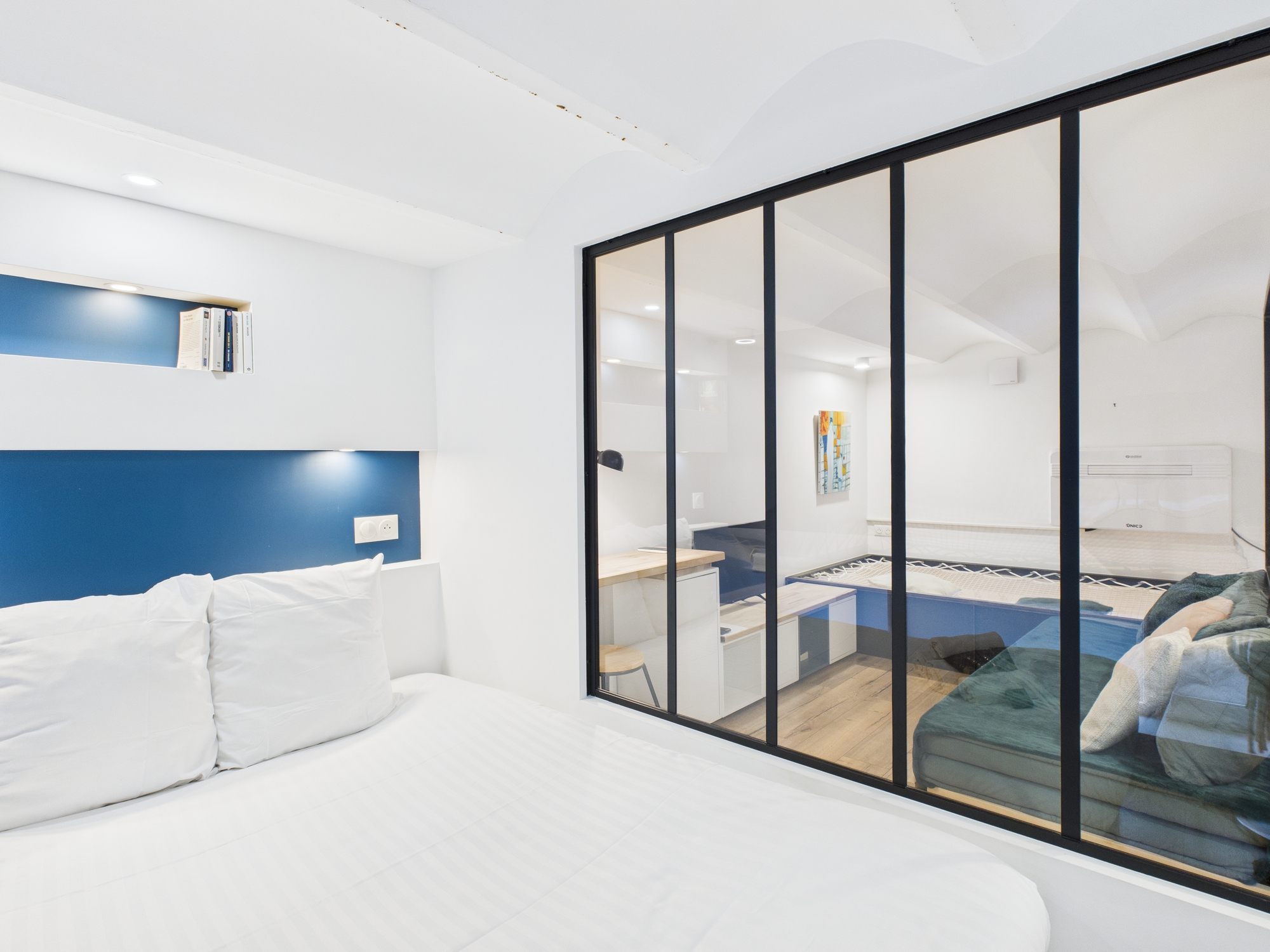 Le Chanceux fabuleux duplex en design