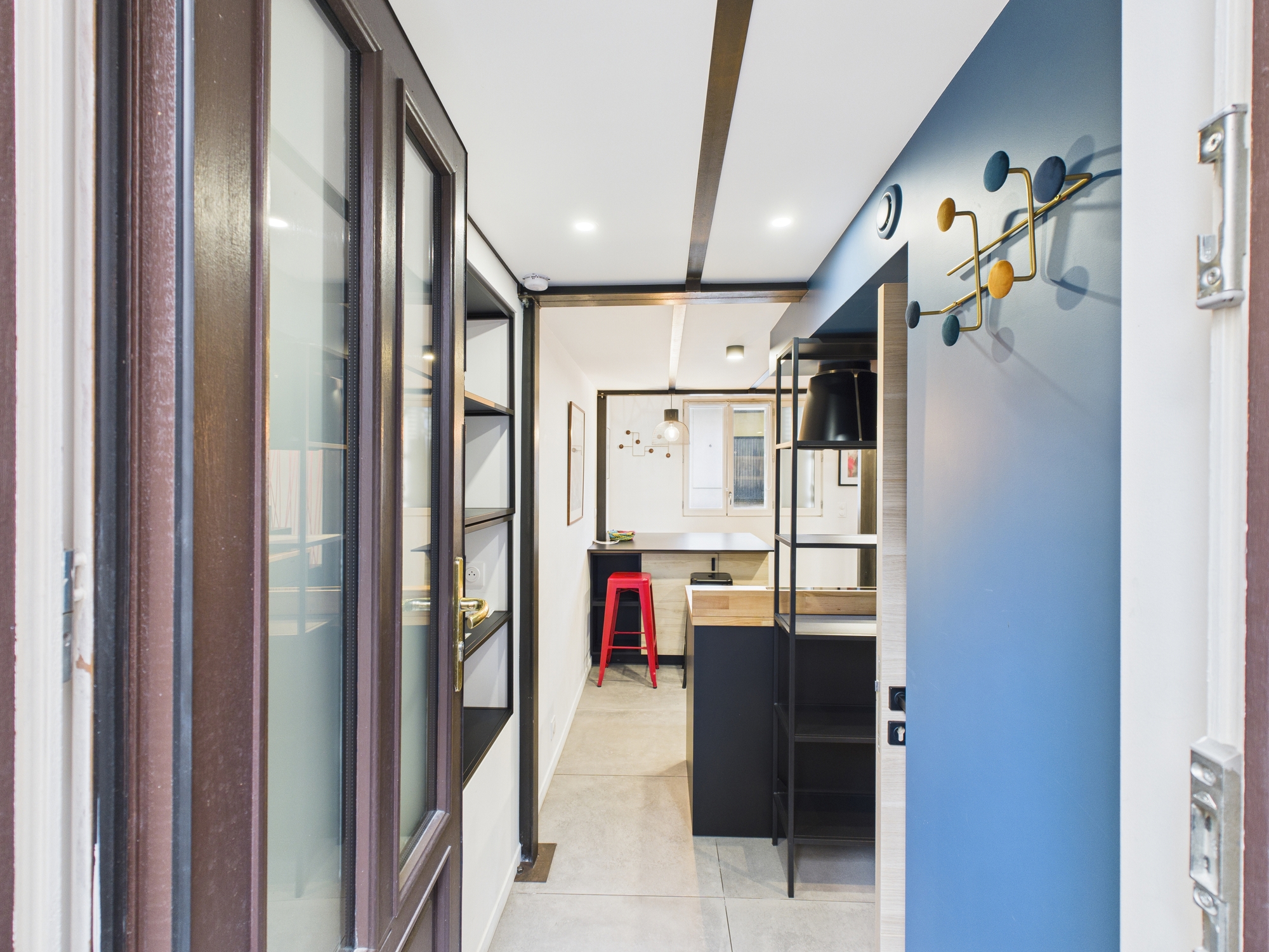 Le Chanceux fabuleux duplex en design