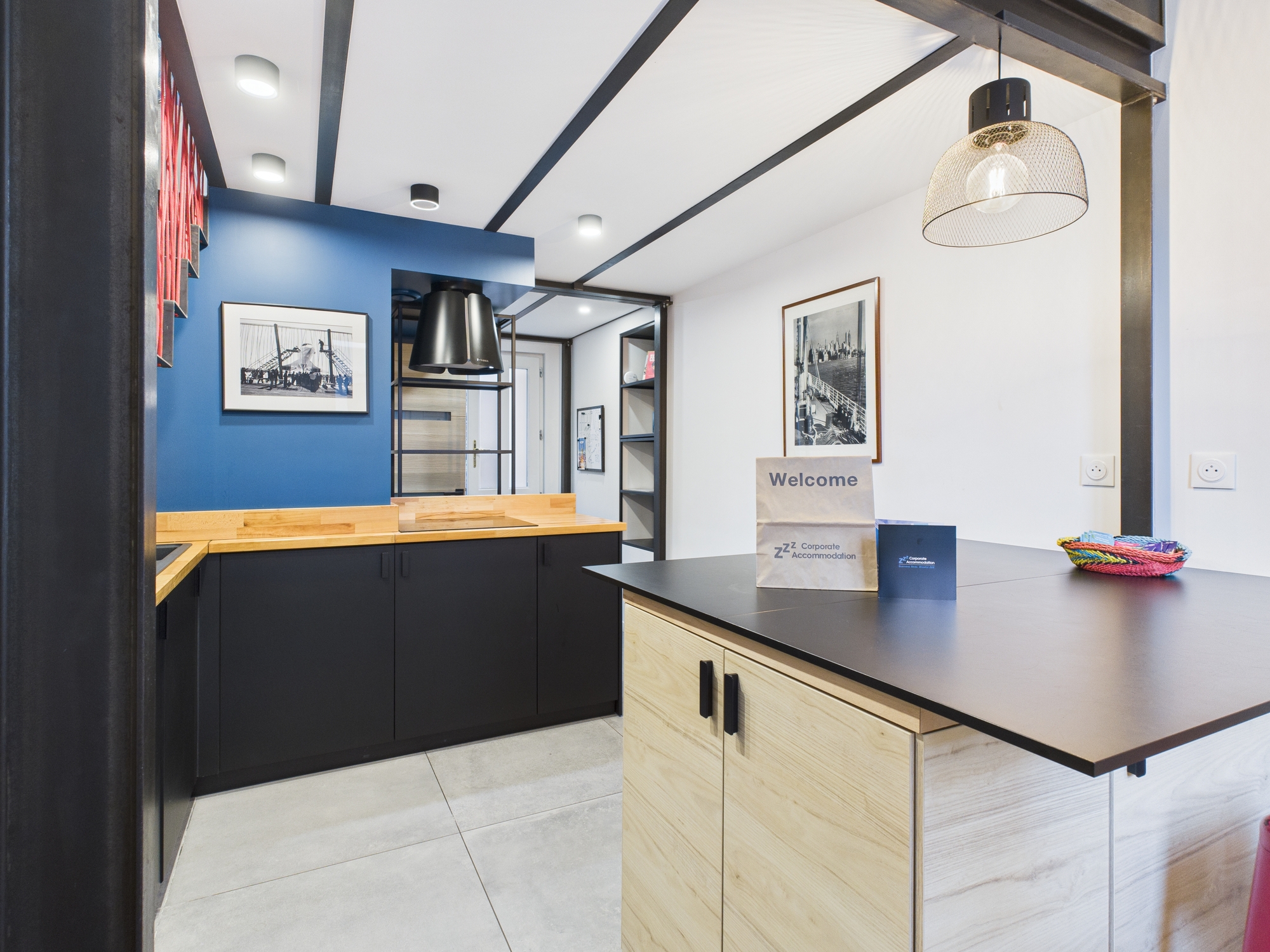 Le Chanceux fabuleux duplex en design