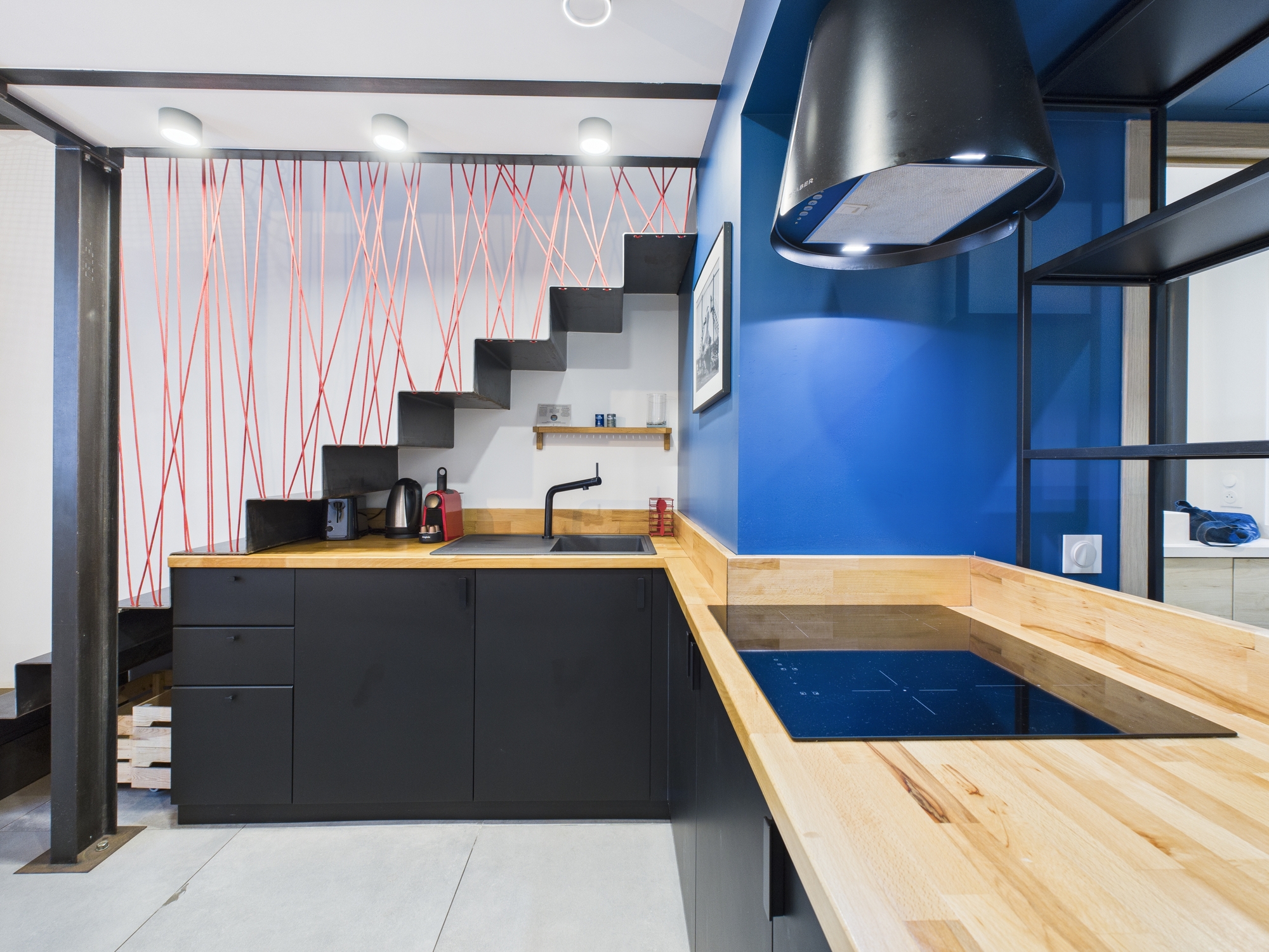 Le Chanceux fabuleux duplex en design